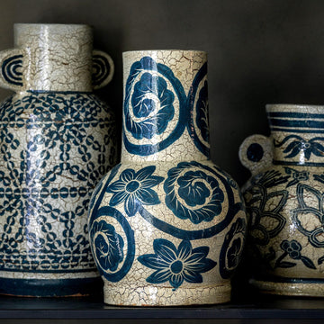 Design Shop Delphine Tall Terracotta Vase