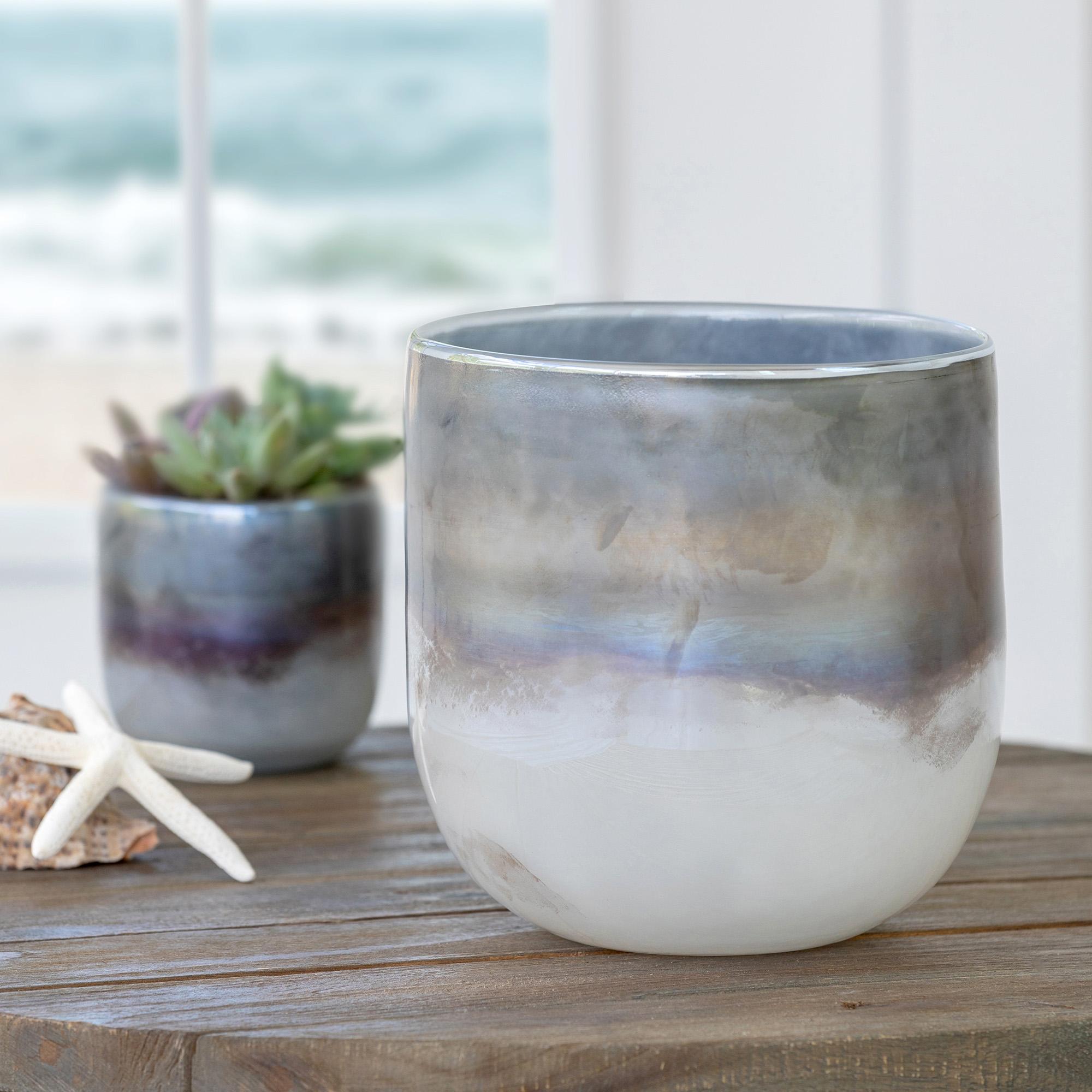 Design Shop Small Nerida Pearlized Glass Vase