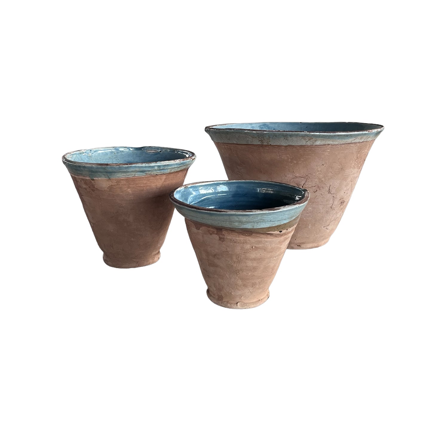 Design Shop Light Blue Cottage Crafted Bowls (Set of 3)