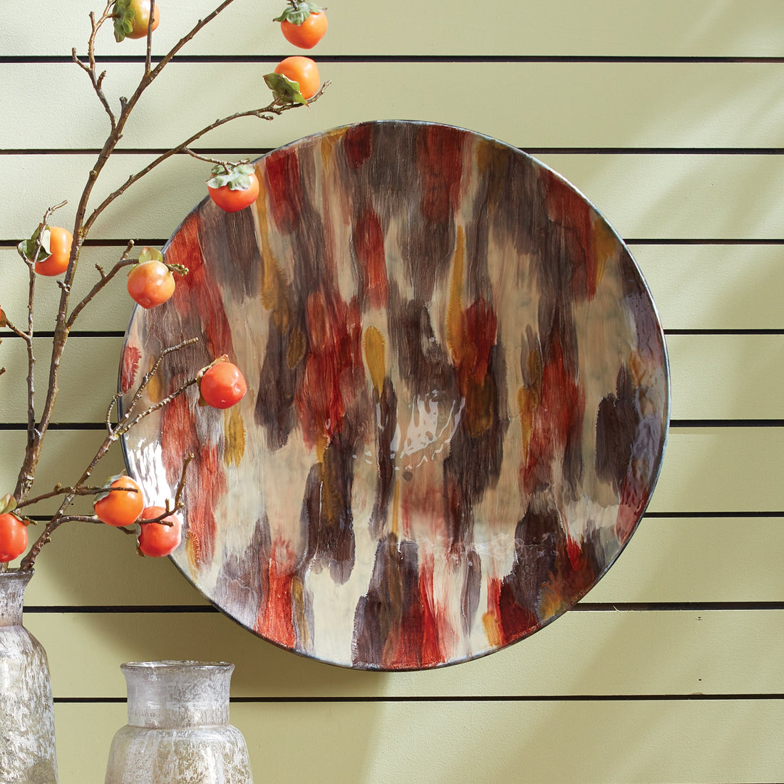 Design Shop Carnelian Decorative Plate