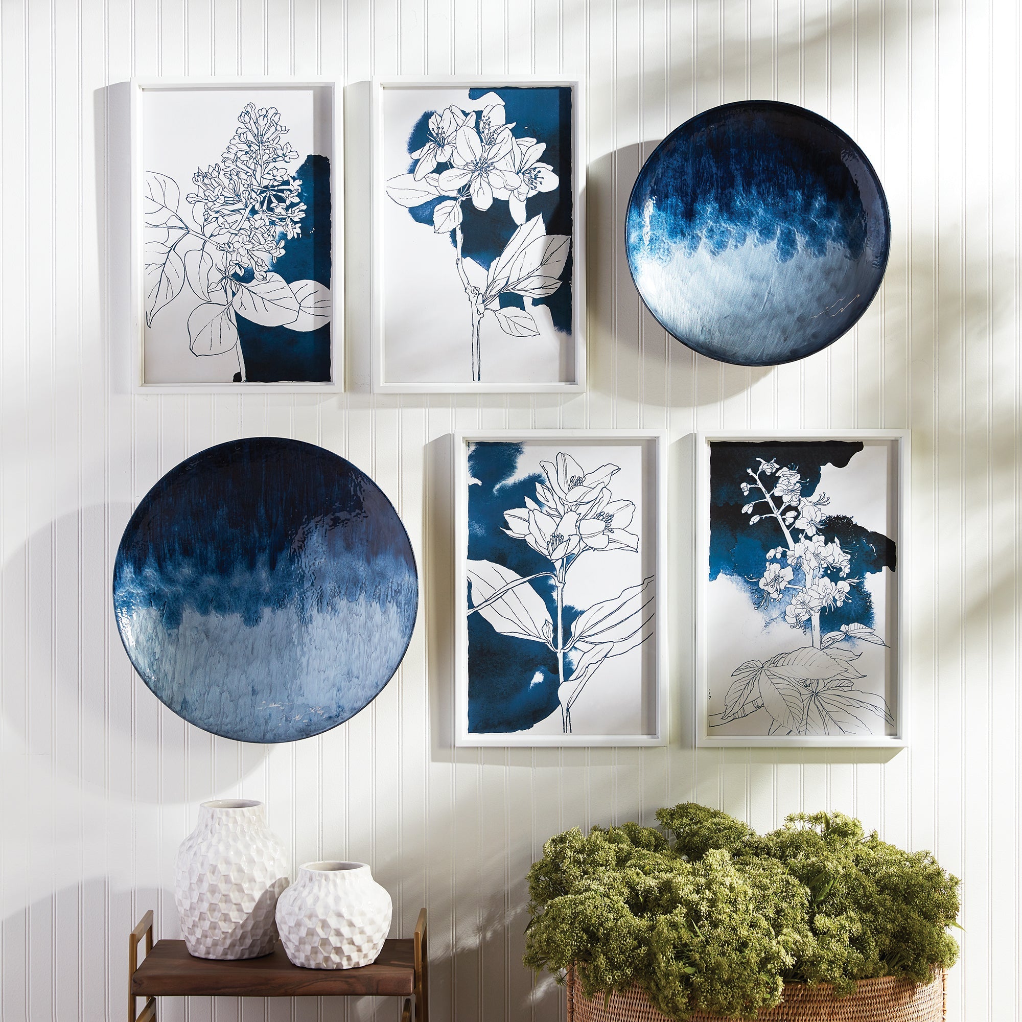 Design Shop Azul Decorative Plate Small