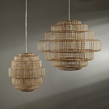 Zodax Pandacan Bamboo Pendant Lamp