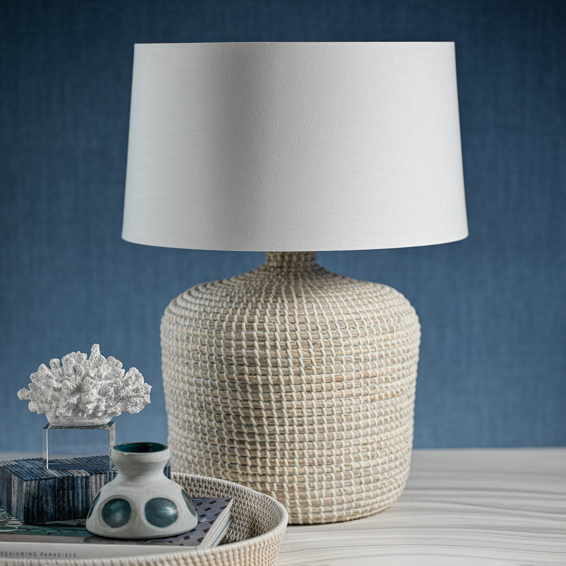 Zodax Sorong Seagrass Table Lamp