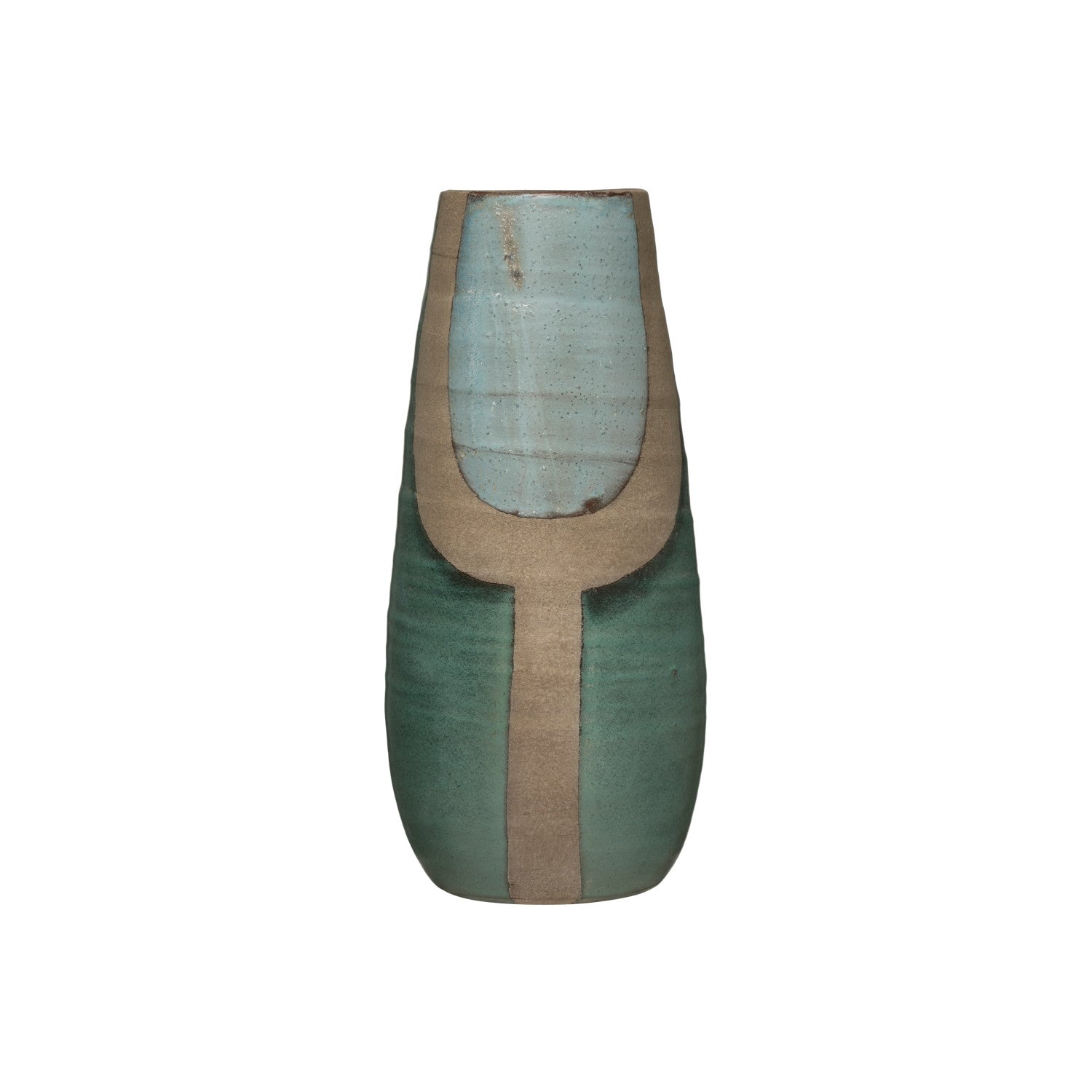 Design Shop Hand-Painted Terracotta Vase