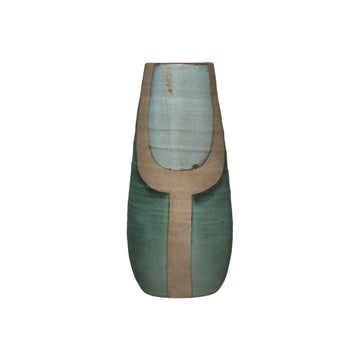 Design Shop Hand-Painted Terracotta Vase