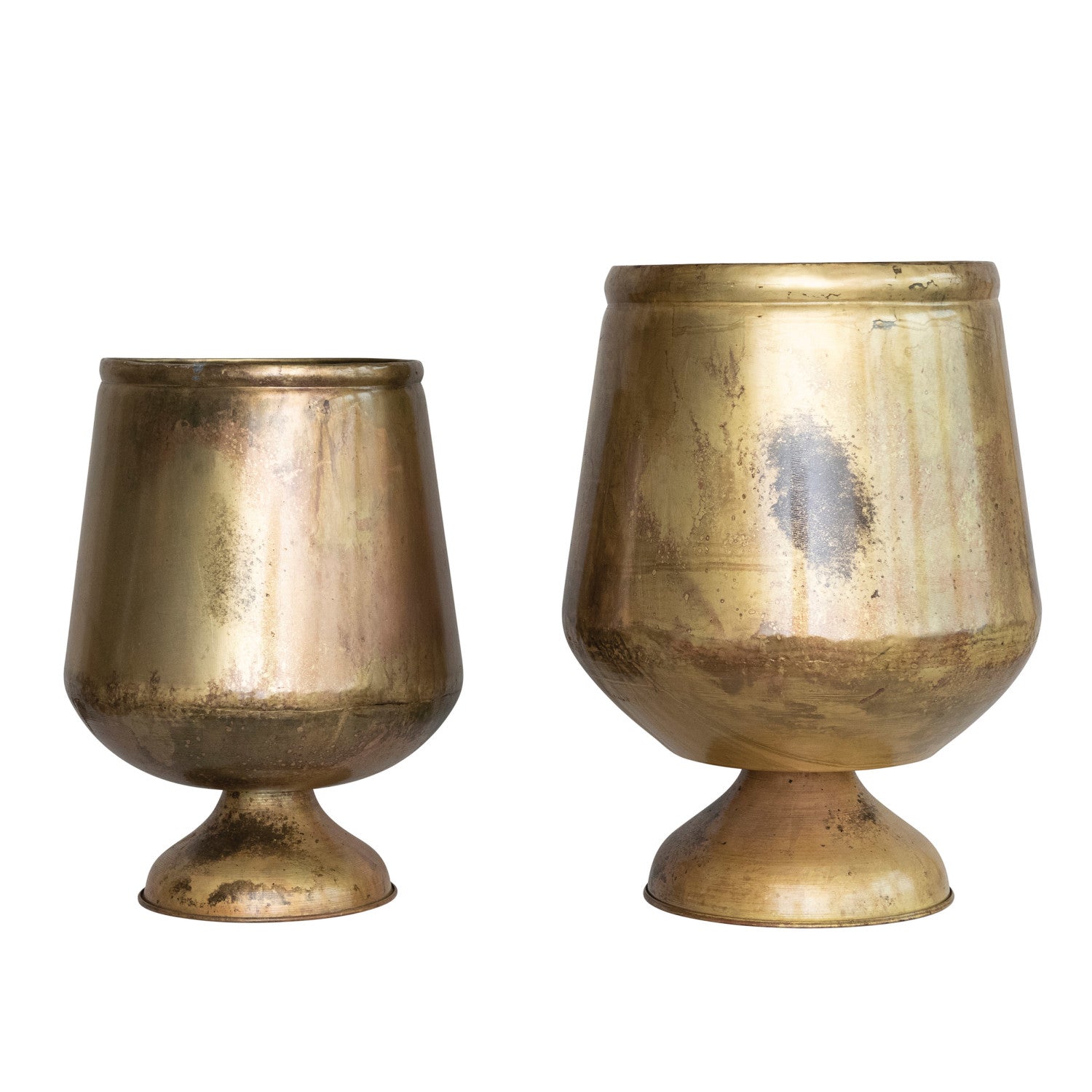 Design Shop Metal Footed Planter (Holds 9" Pot)