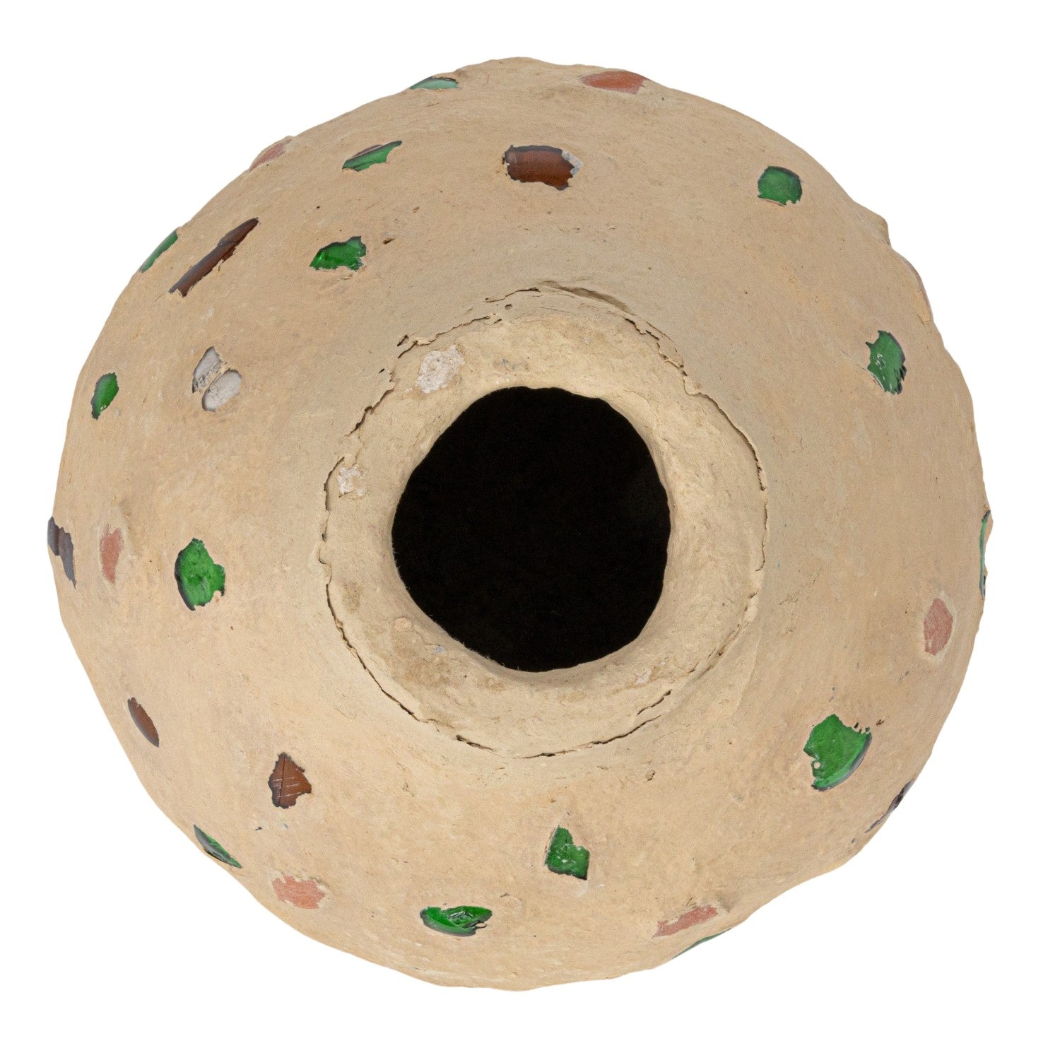 Design Shop Decorative Handmade Paper Mache Vase (Each One Will Vary)