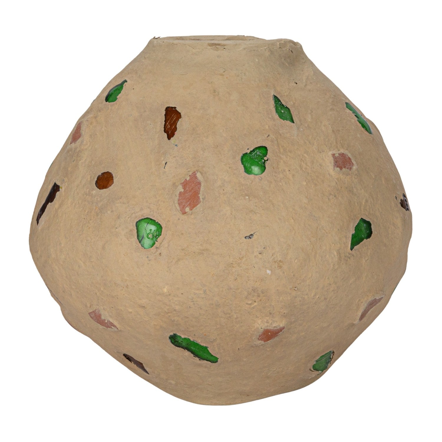 Design Shop Decorative Handmade Paper Mache Vase (Each One Will Vary)