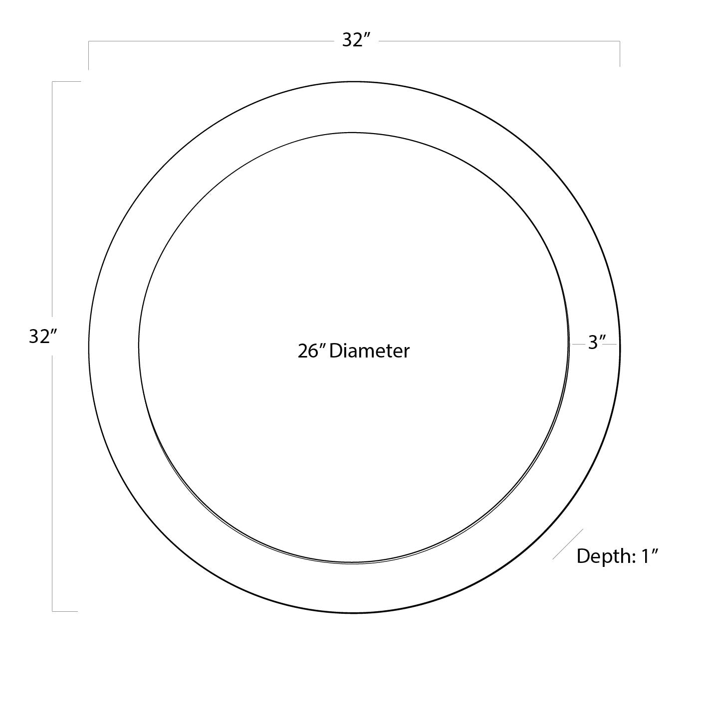 Regina Andrew Mirror from the Multitone collection in Natural finish