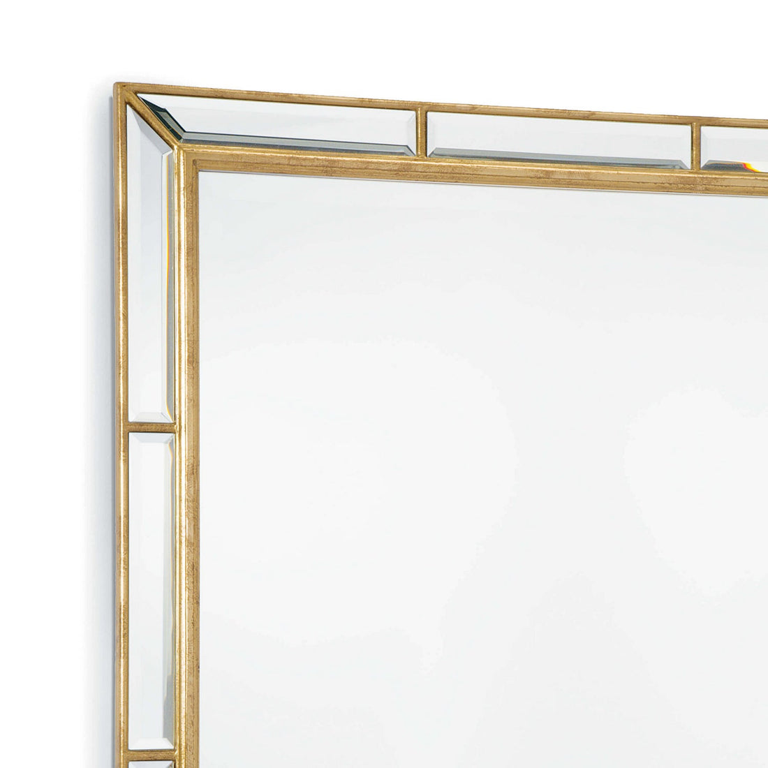 Regina Andrew Mirror from the Plaza collection in Antique Gold Leaf finish