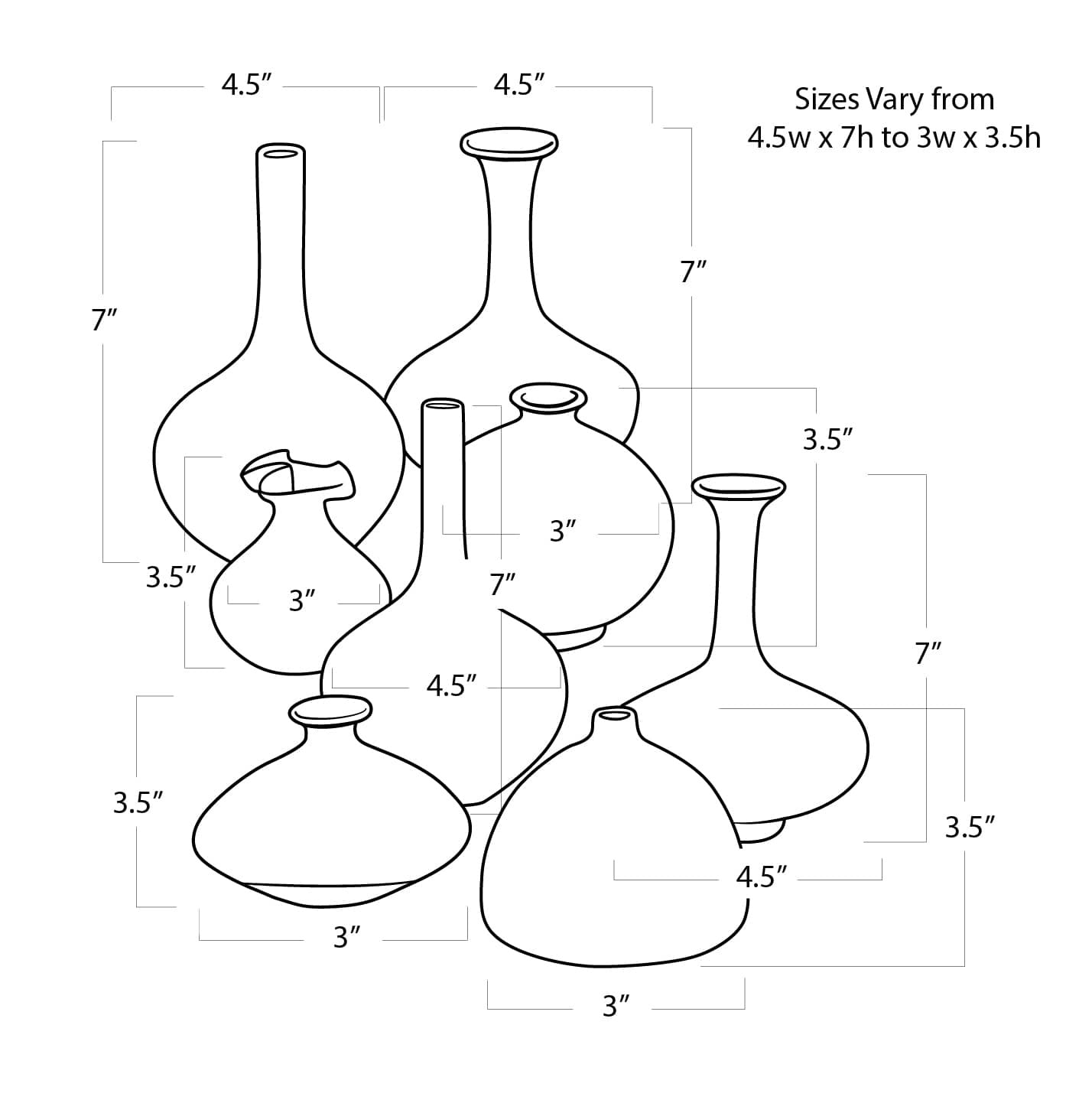 Regina Andrew Vase from the Porcelain collection in Natural finish