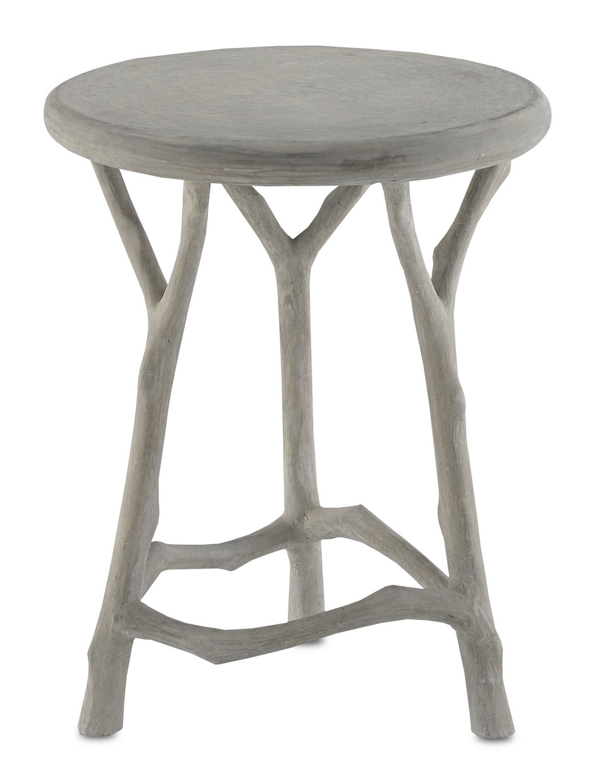 Currey and Company Accent Table from the Hidcote Collection collection in Portland / Faux Bois finish