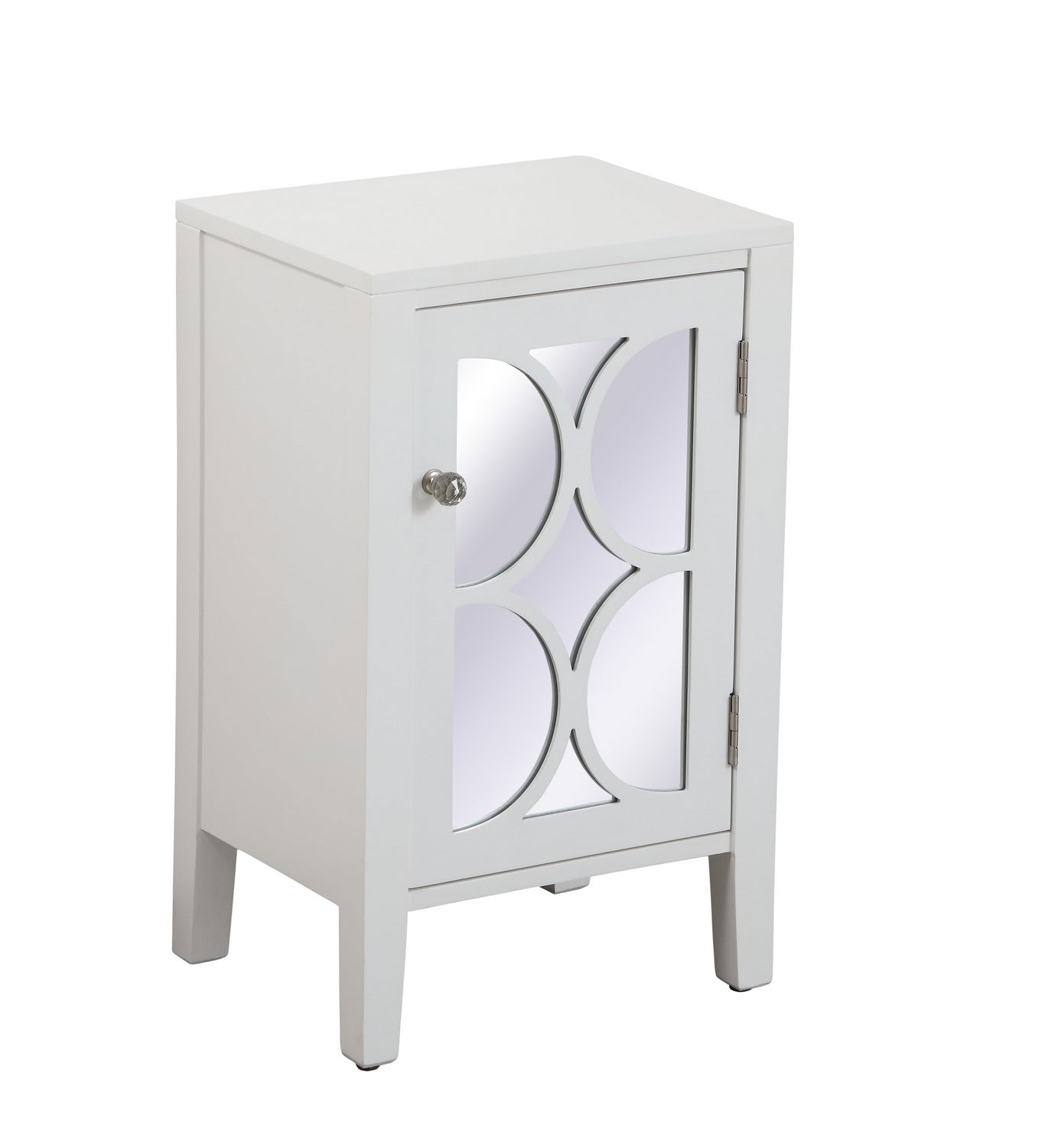 Elegant Lighting Cabinet from the Modern collection in White finish