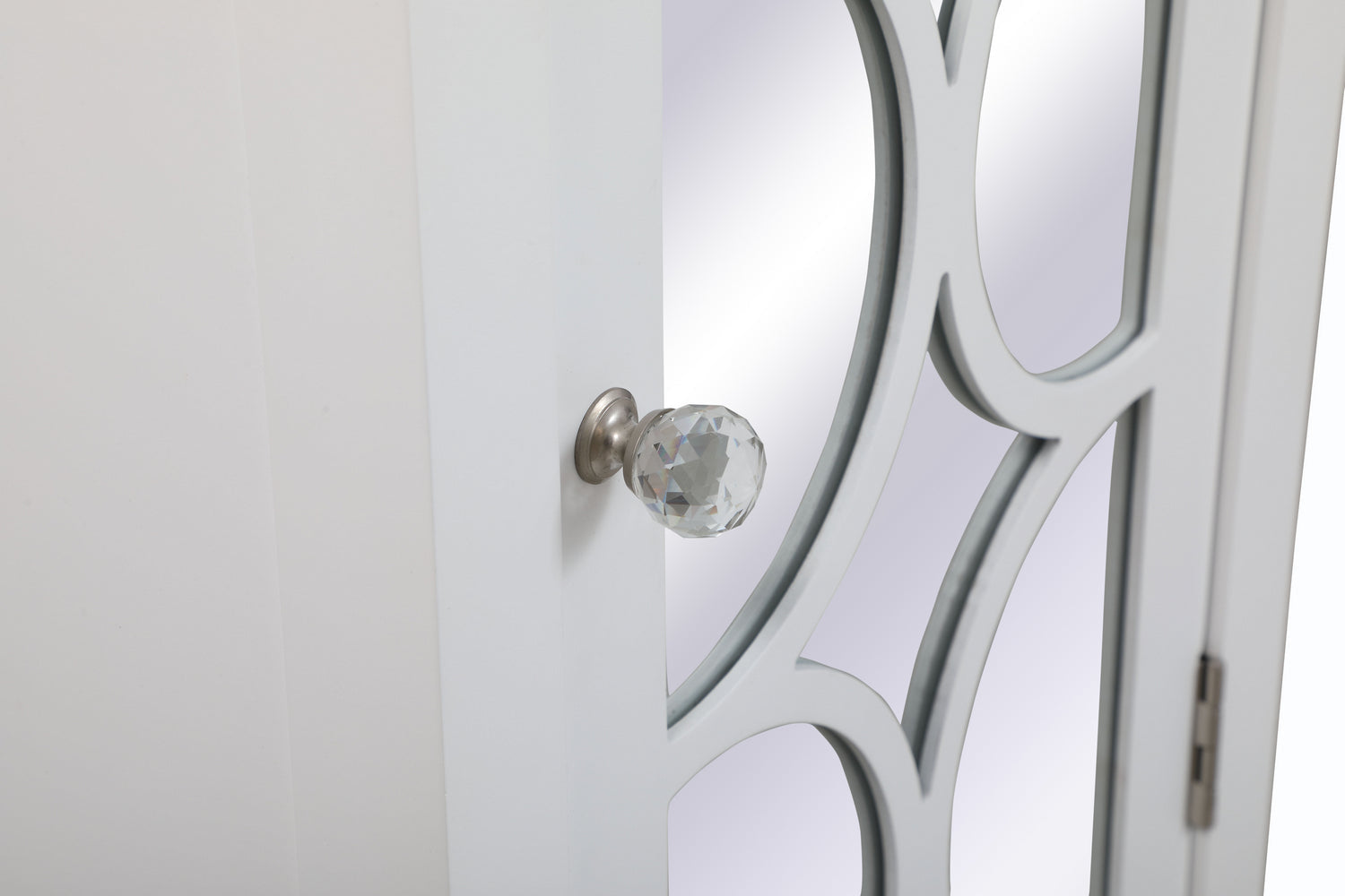 Elegant Lighting Cabinet from the Modern collection in White finish