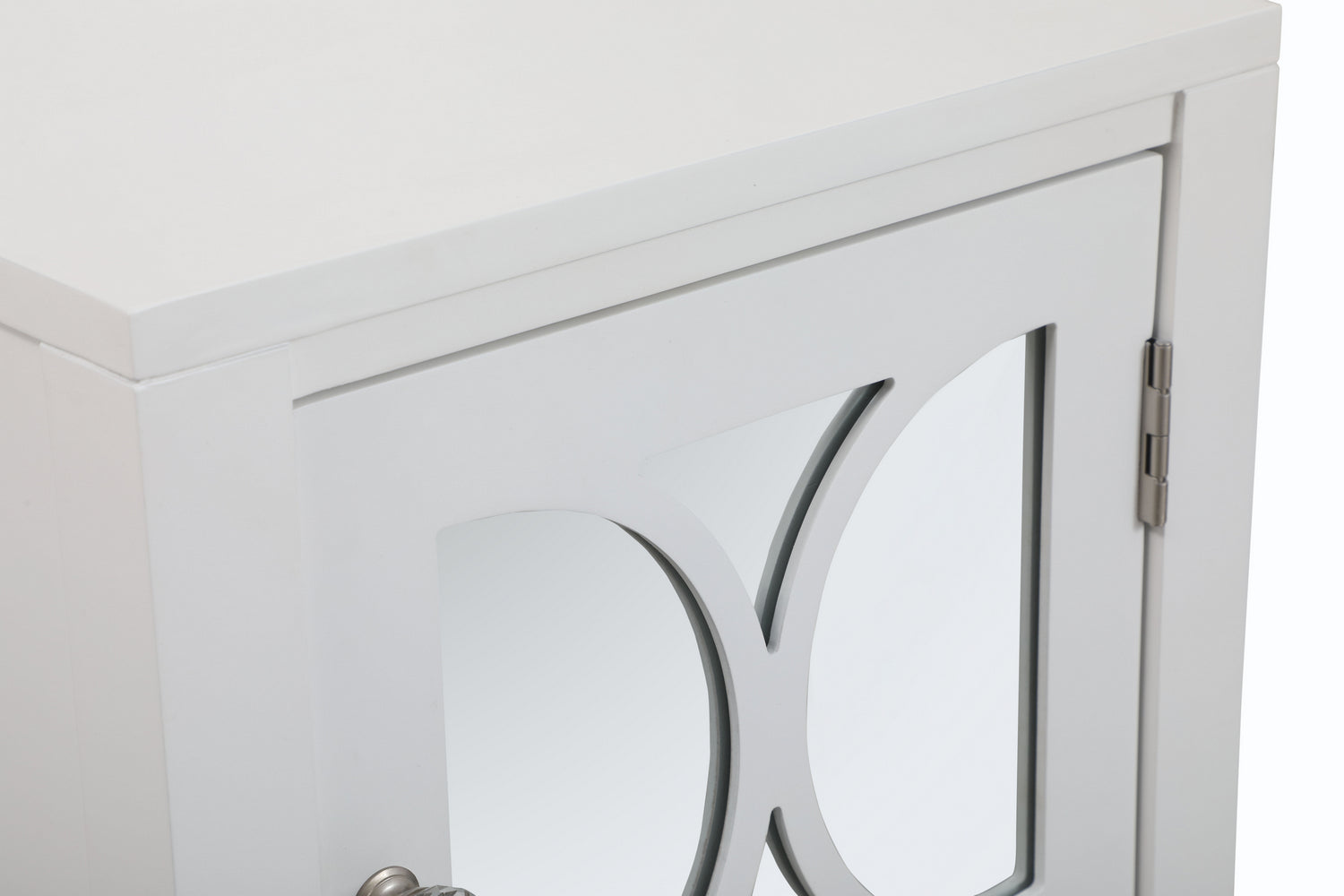 Elegant Lighting Cabinet from the Modern collection in White finish