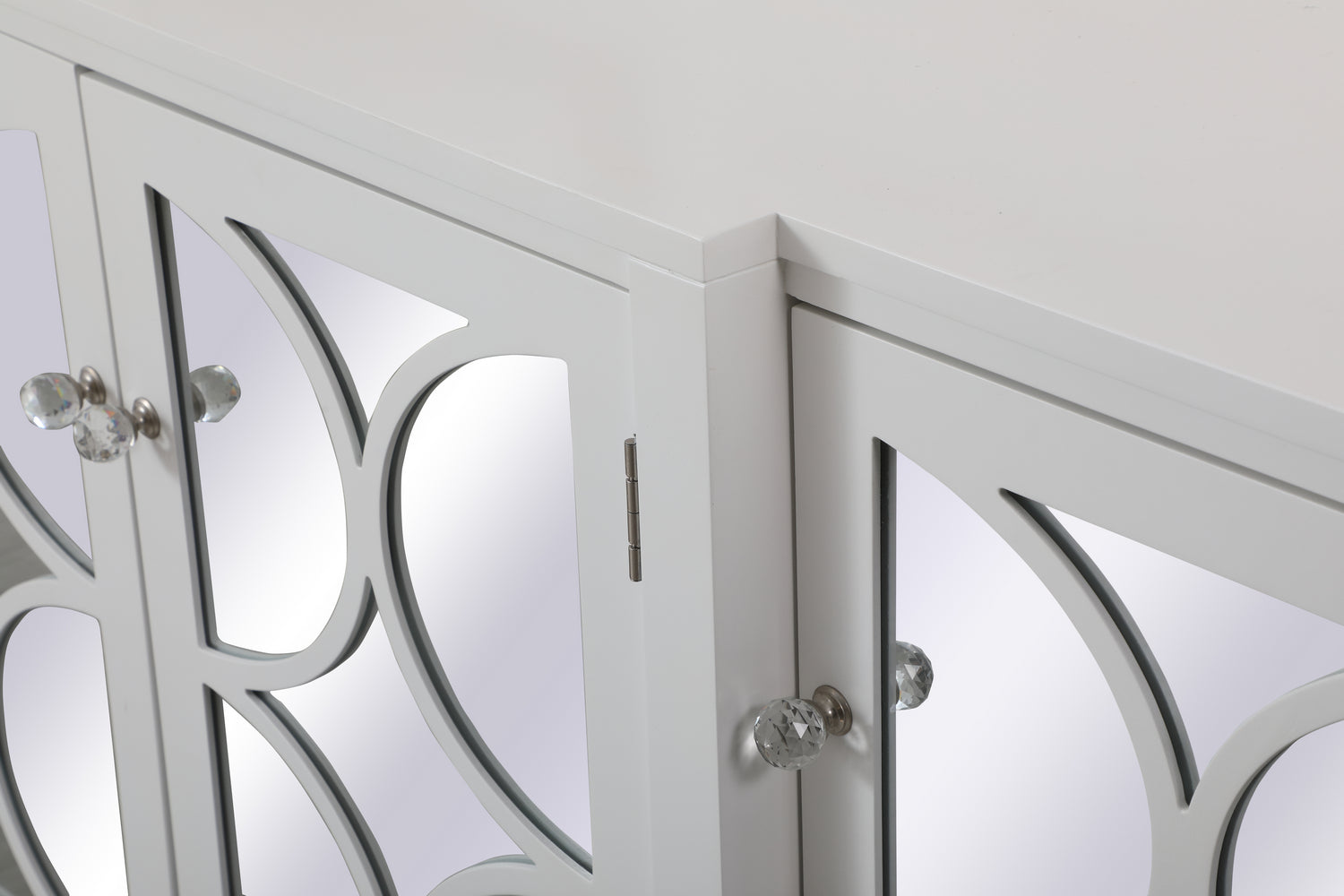 Elegant Lighting Credenza from the Modern collection in White finish