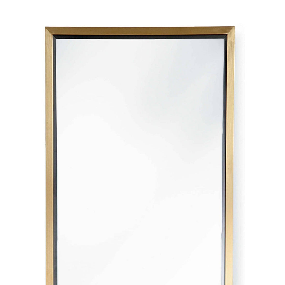 Regina Andrew Mirror from the Dressing collection in Natural Brass finish