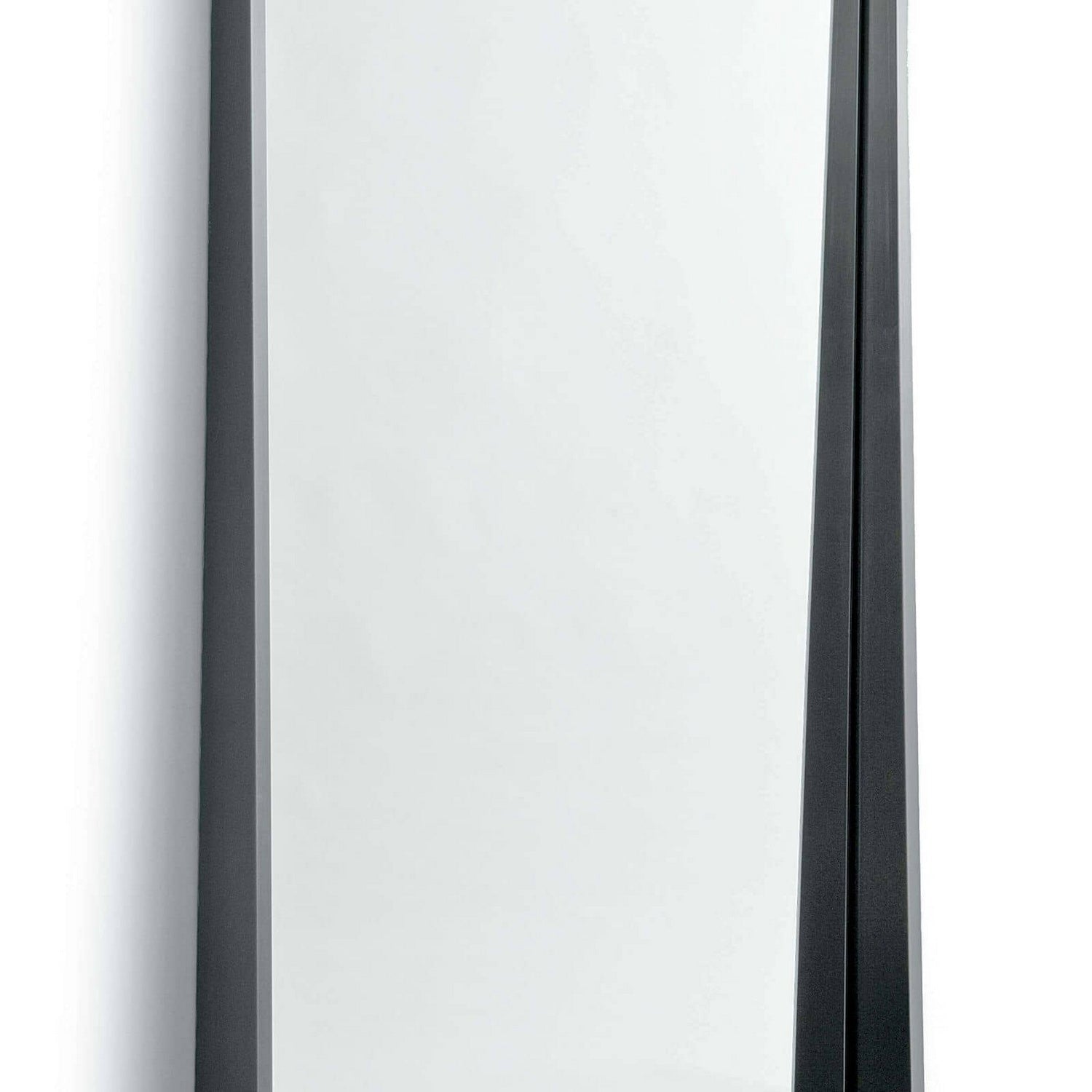 Regina Andrew Mirror from the Gunner collection in Blackened Steel finish