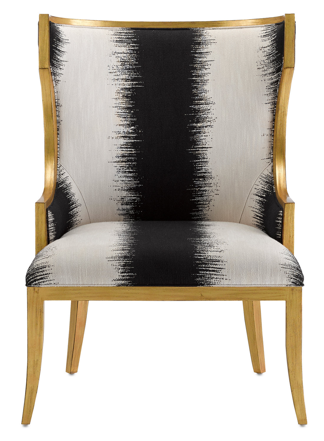 Currey and Company Chair from the Garson Collection collection in Antique Gold finish