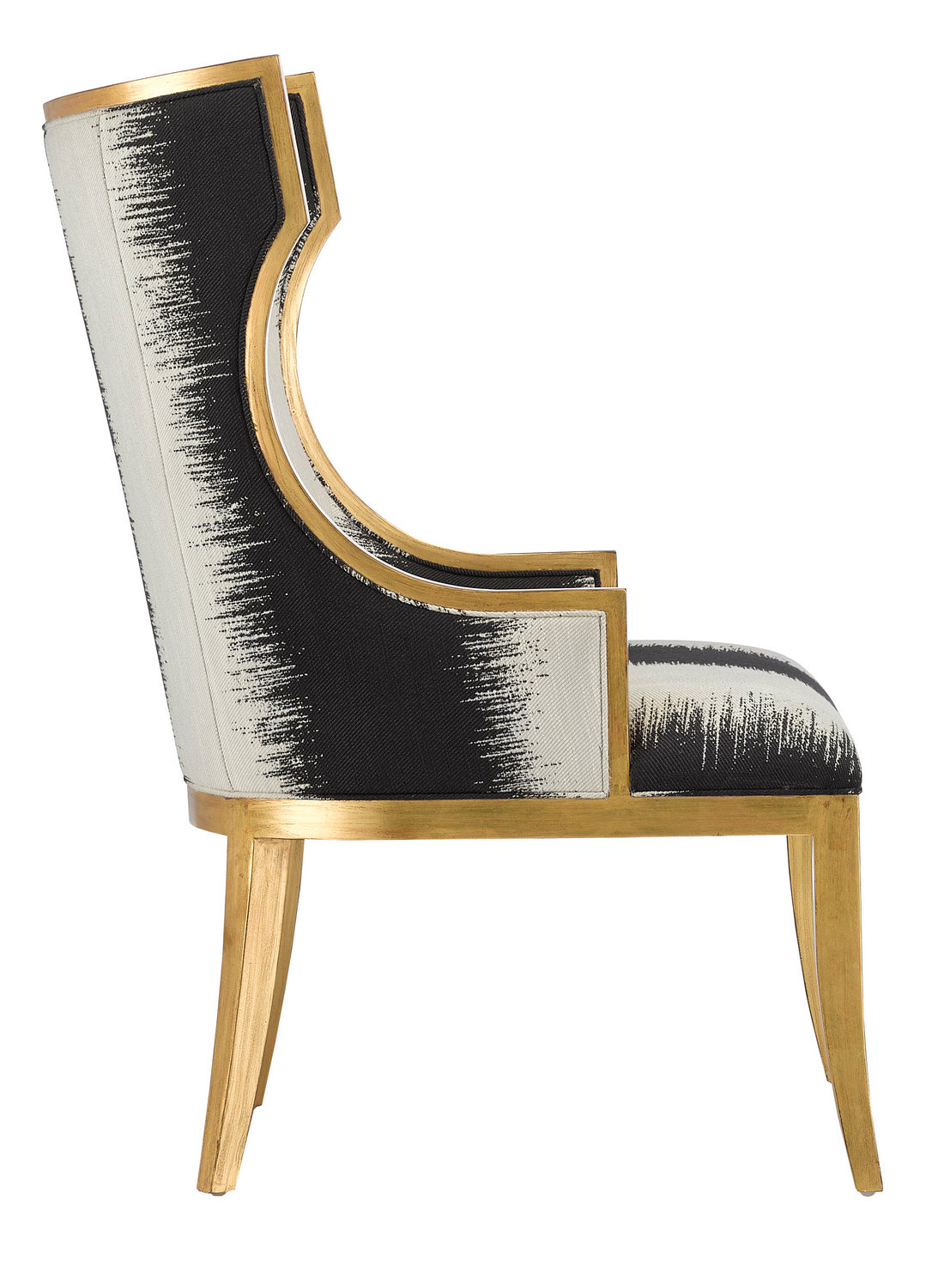 Currey and Company Chair from the Garson Collection collection in Antique Gold finish