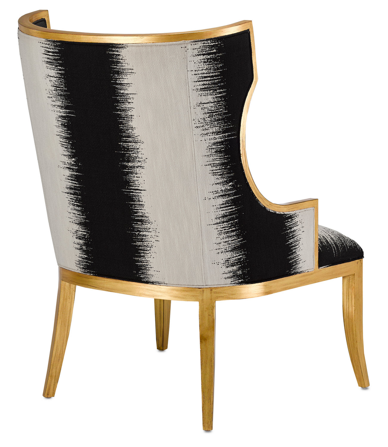 Currey and Company Chair from the Garson Collection collection in Antique Gold finish