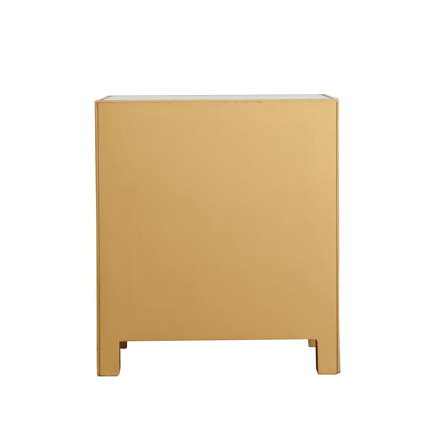 Elegant Lighting Nightstand from the REFLEXION collection in Antique Gold finish