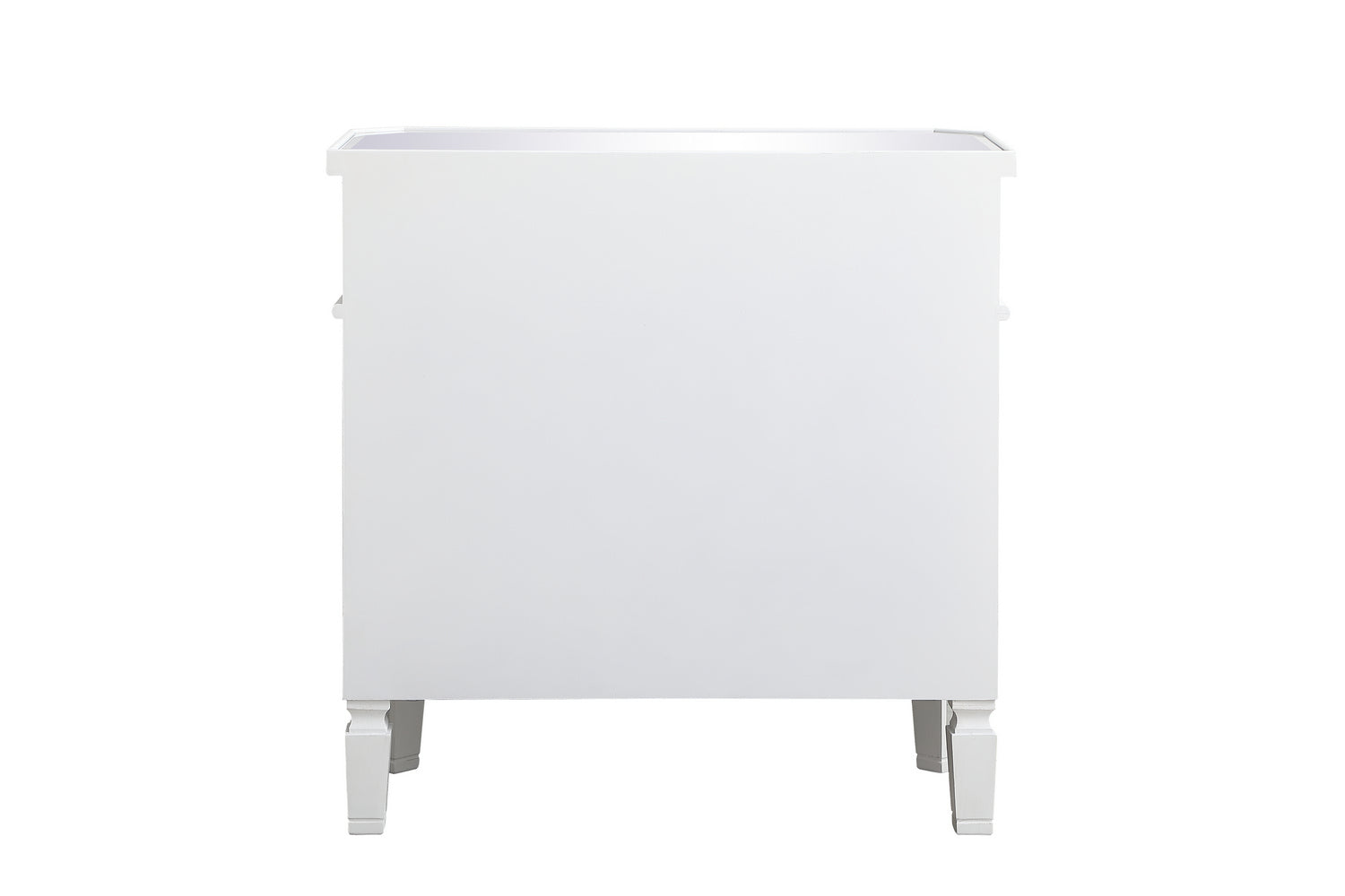 Elegant Lighting Cabinet from the Contempo collection in Antique White finish