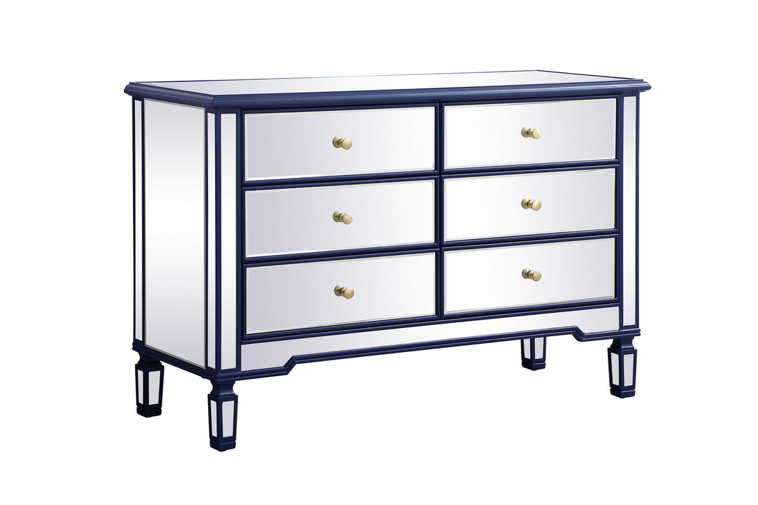 Elegant Lighting Cabinet from the Contempo collection in Blue finish
