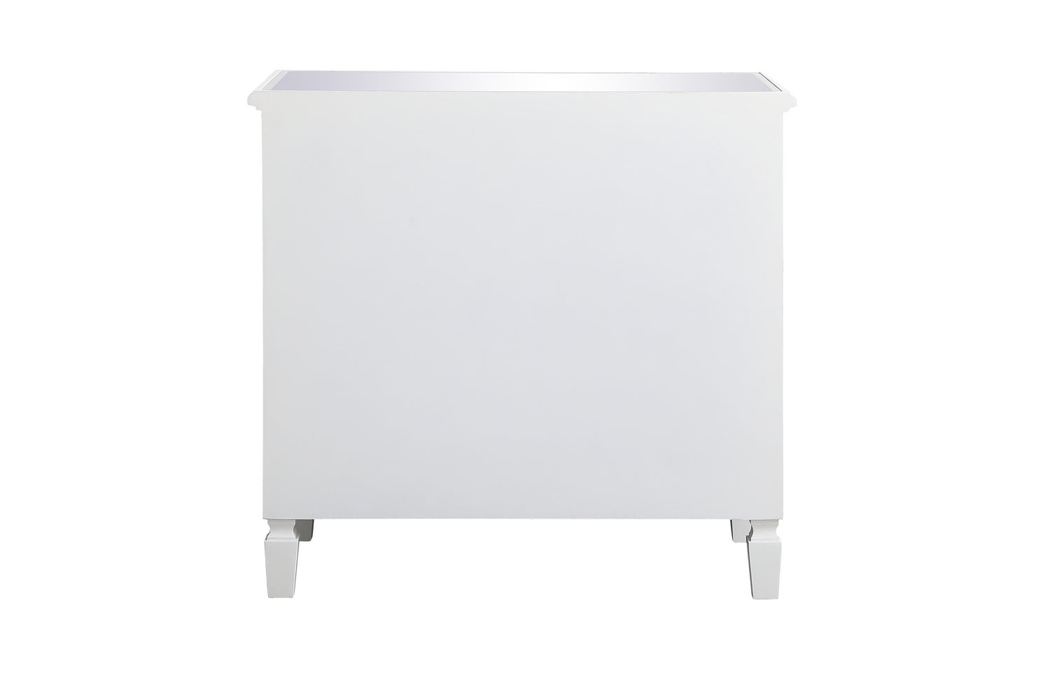 Elegant Lighting Chest from the Contempo collection in Antique White finish