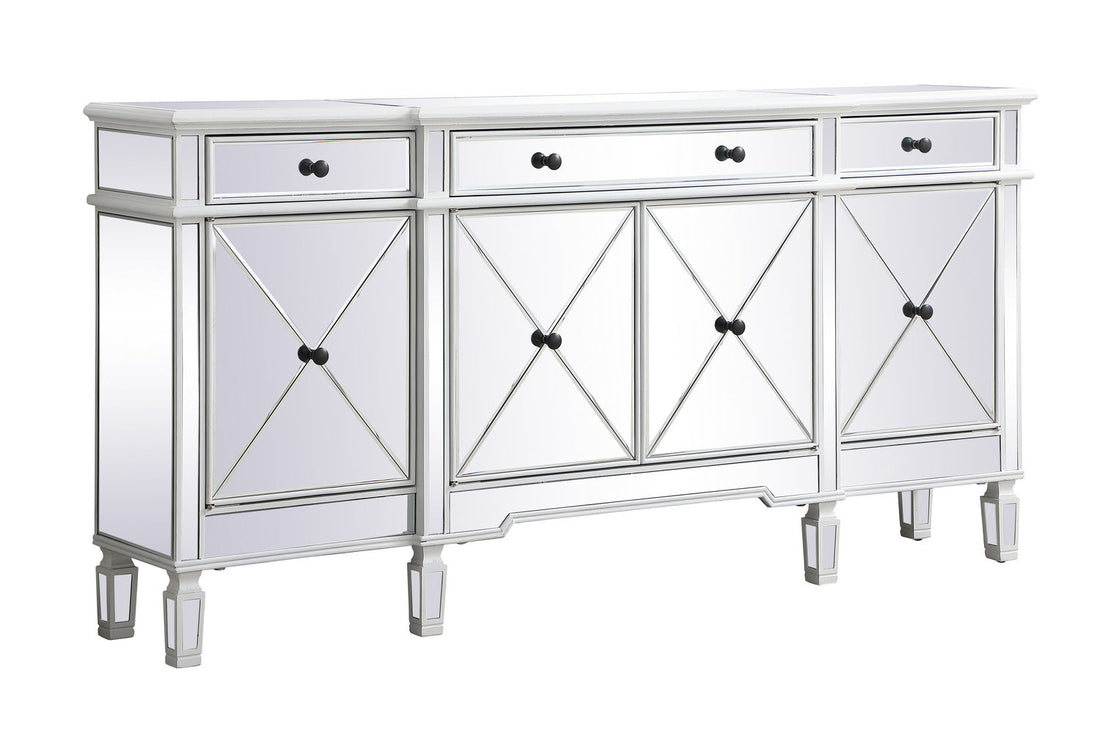 Elegant Lighting Credenza from the Contempo collection in Antique White finish