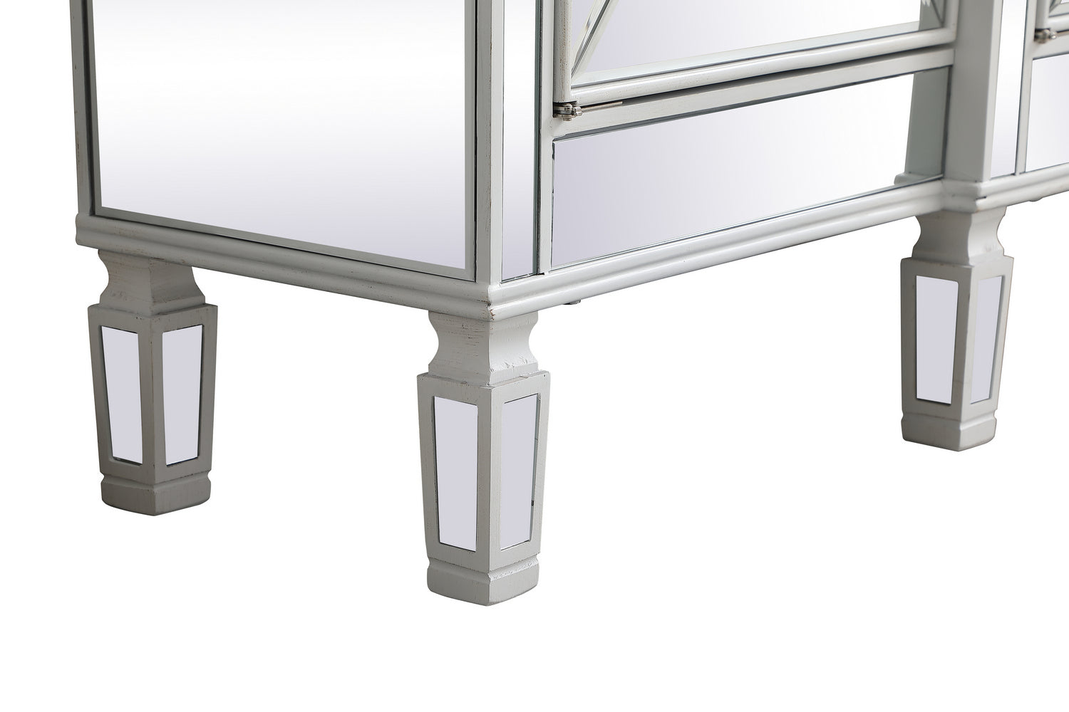 Elegant Lighting Credenza from the Contempo collection in Antique White finish