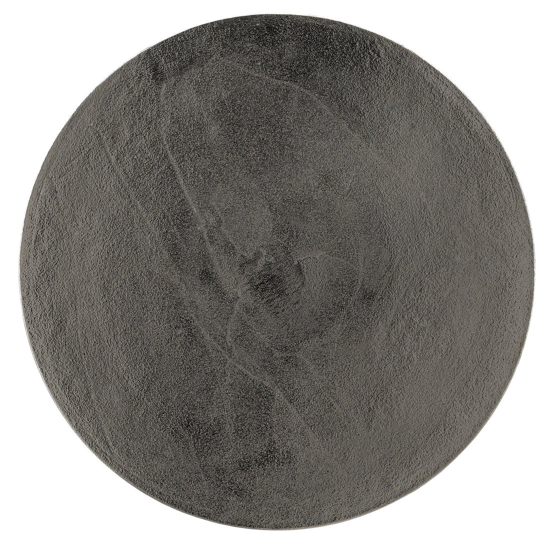 Currey and Company Accent Table from the Tondo Collection collection in Black Nickel finish