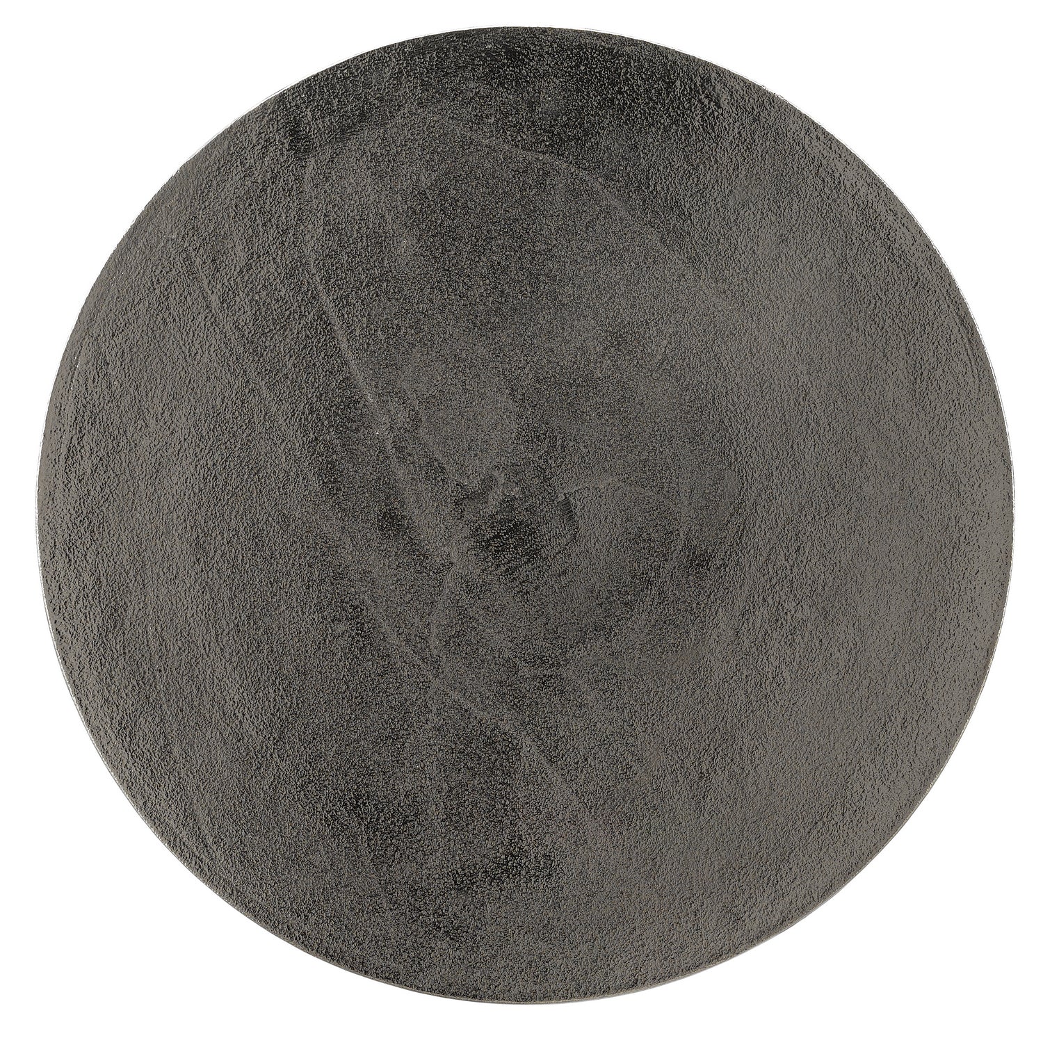 Currey and Company Accent Table from the Tondo Collection collection in Black Nickel finish