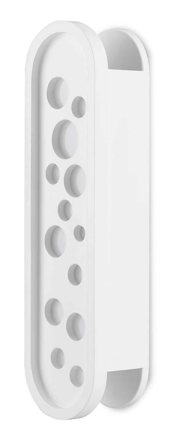 Currey and Company One Light Wall Sconce from the Lapidus Collection collection in Sugar White finish