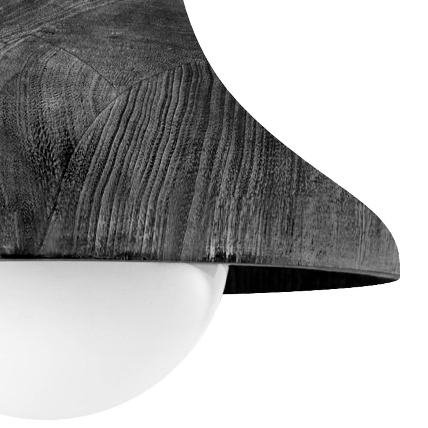 Regina Andrew One Light Flush Mount from the Surfside collection in Ebony finish