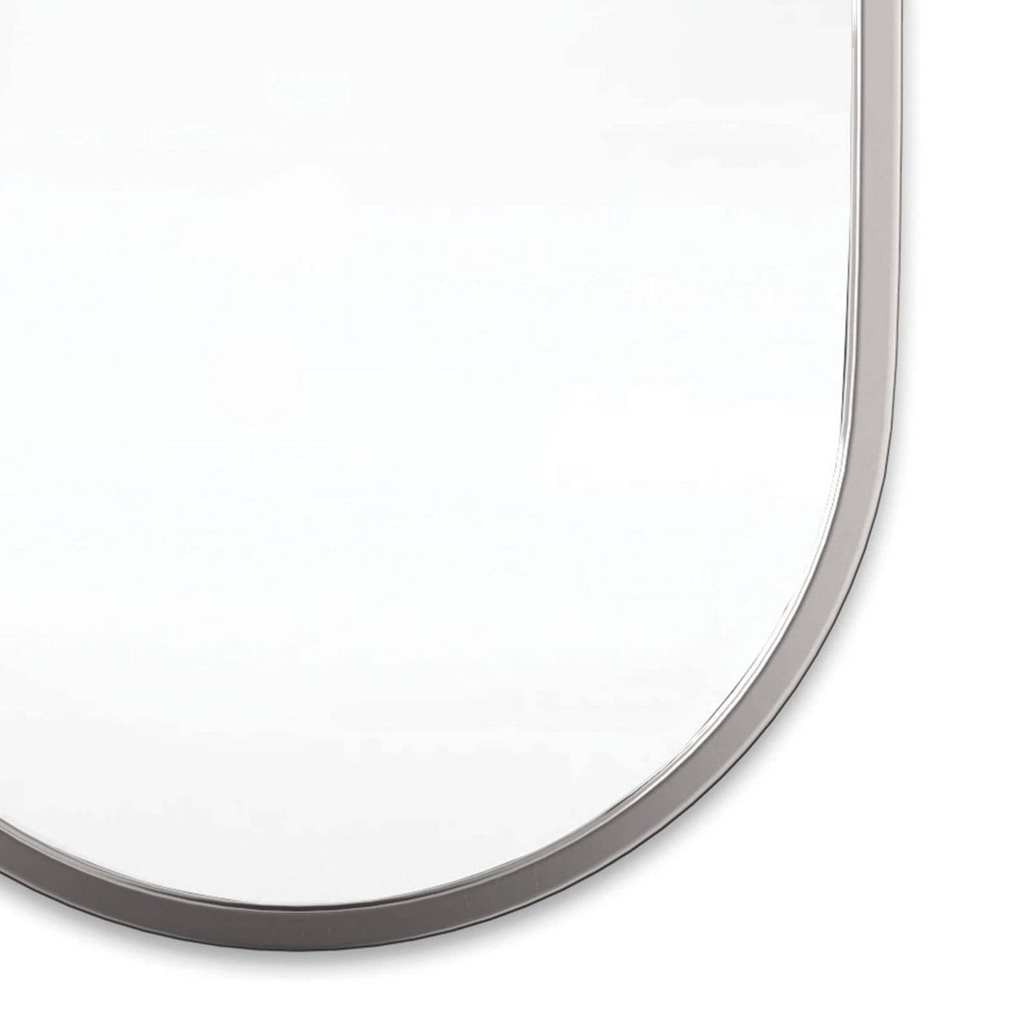 Regina Andrew Mirror from the Canal collection in Polished Nickel finish