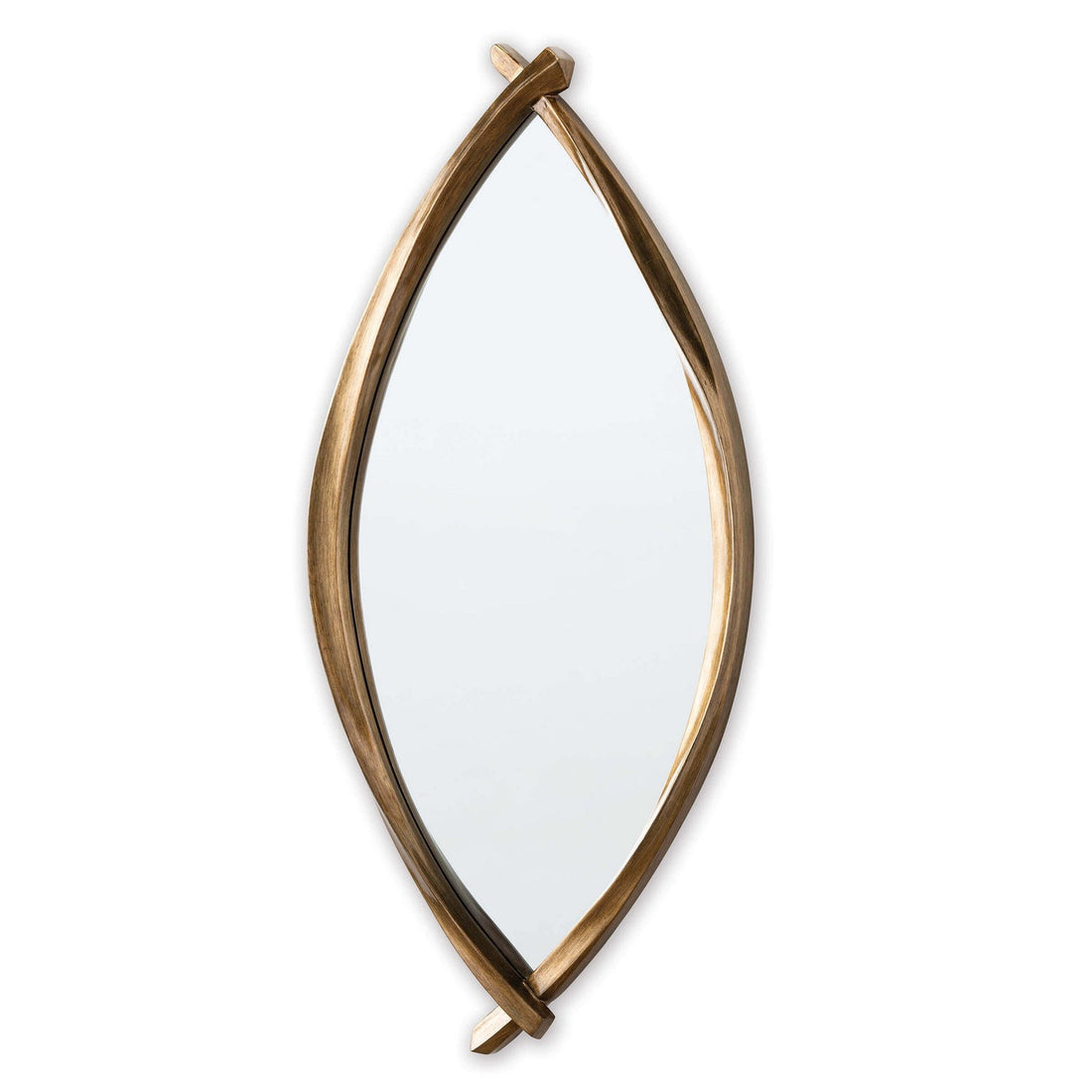 Regina Andrew Mirror from the Arbre collection in Antique Gold Leaf finish