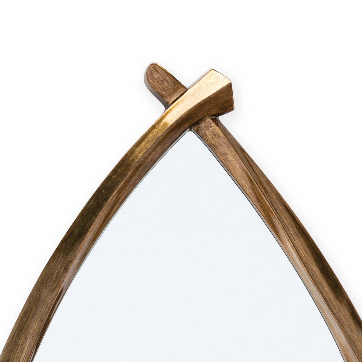 Regina Andrew Mirror from the Arbre collection in Antique Gold Leaf finish