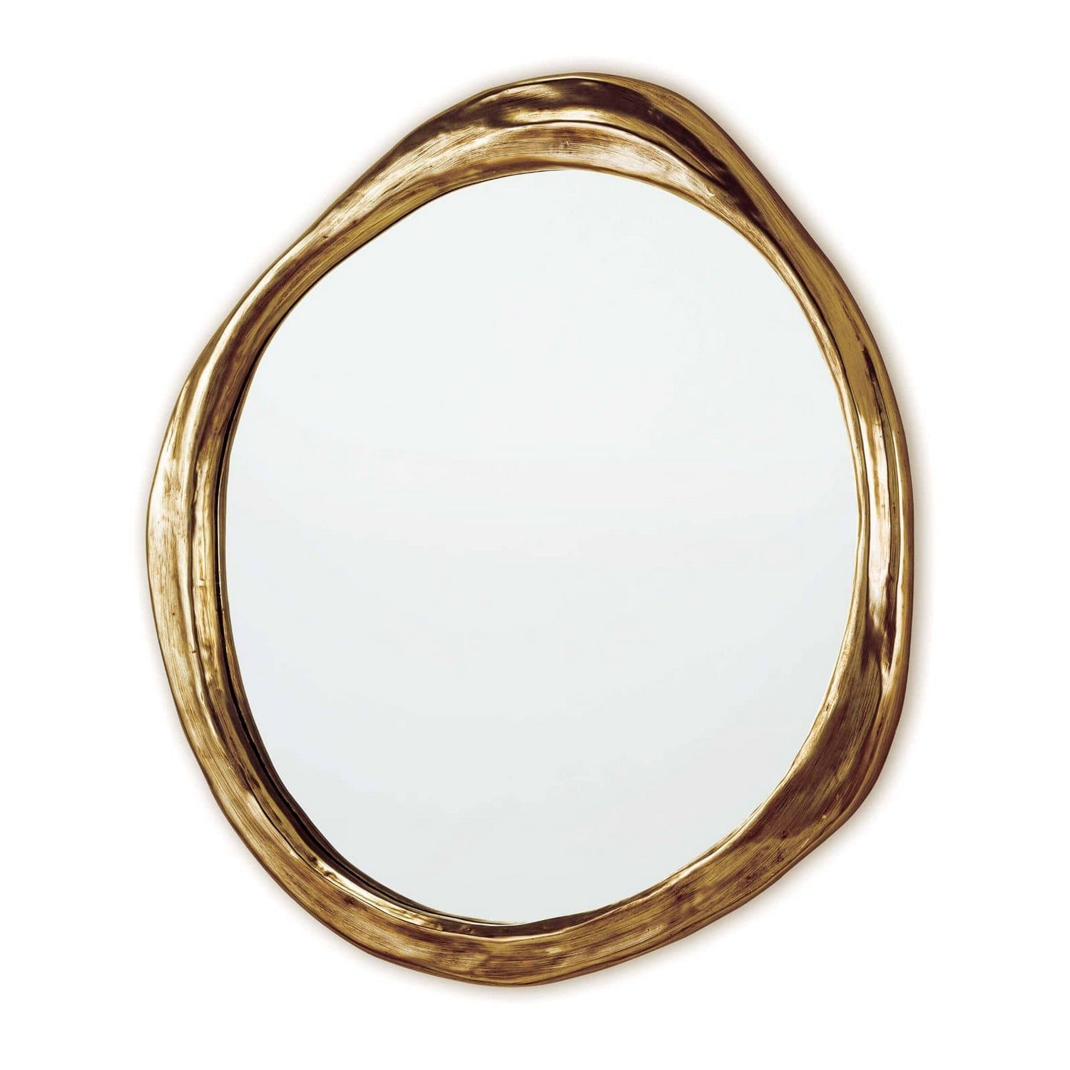 Regina Andrew Mirror from the Ibiza collection in Antique Gold finish