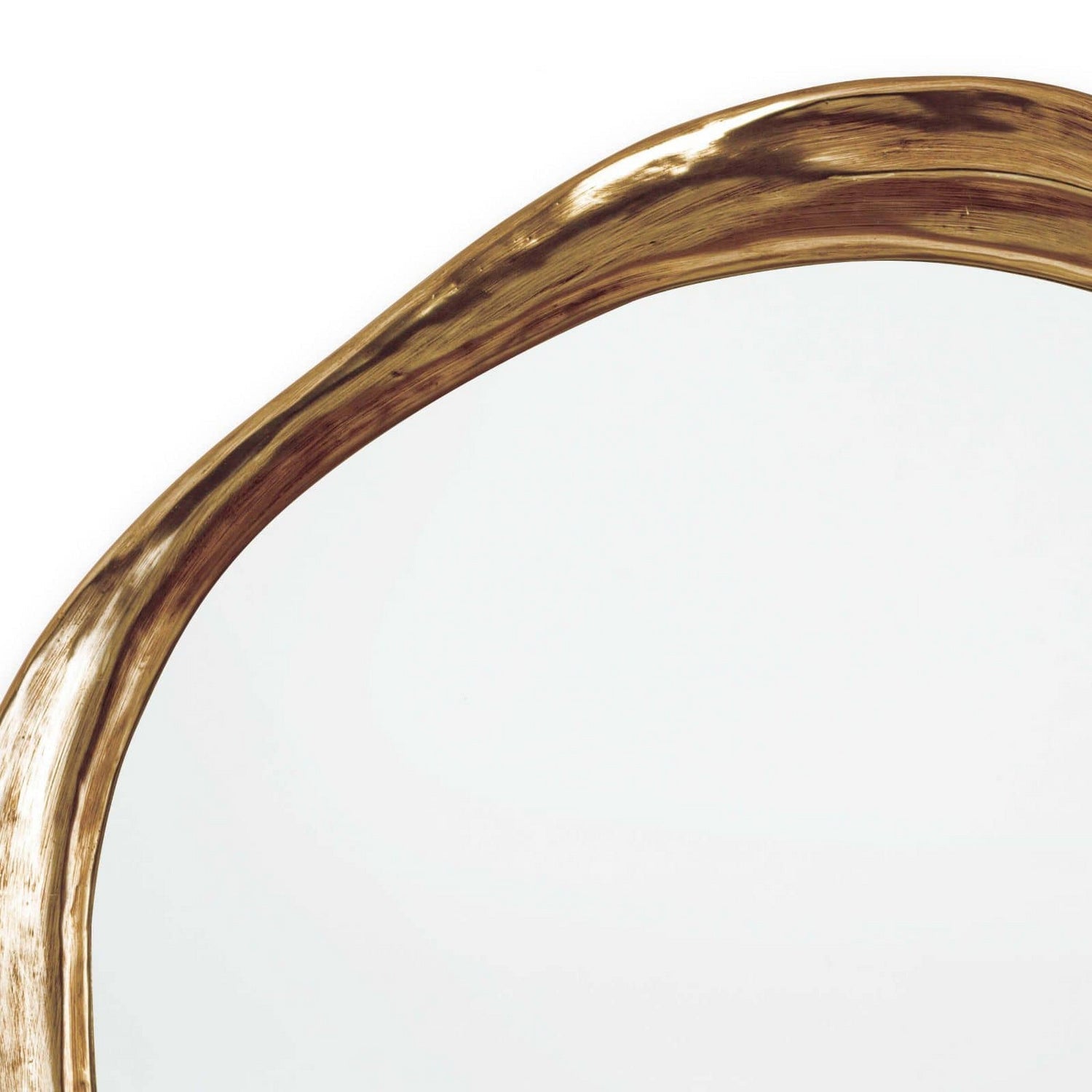 Regina Andrew Mirror from the Ibiza collection in Antique Gold finish