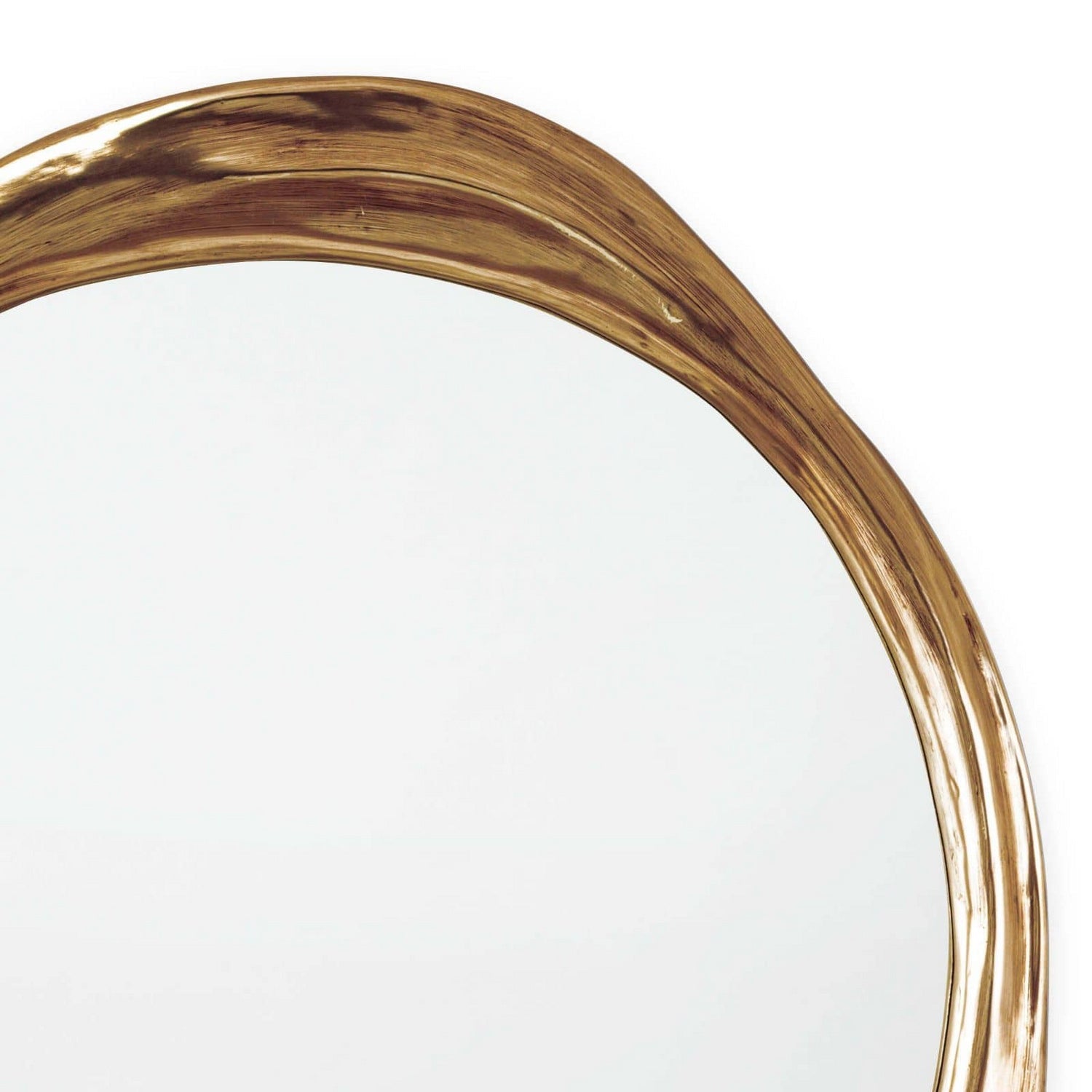 Regina Andrew Mirror from the Ibiza collection in Antique Gold finish