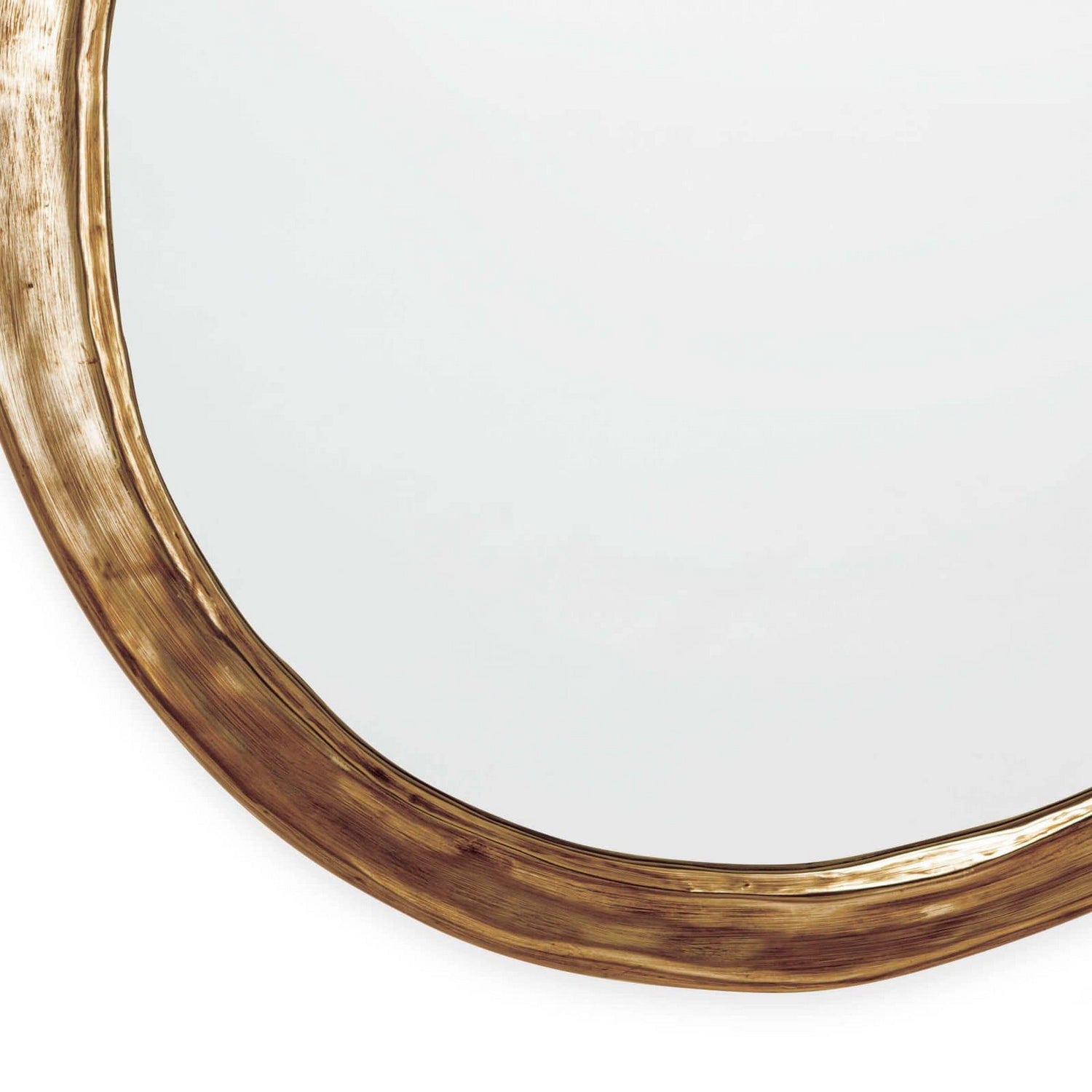 Regina Andrew Mirror from the Ibiza collection in Antique Gold finish