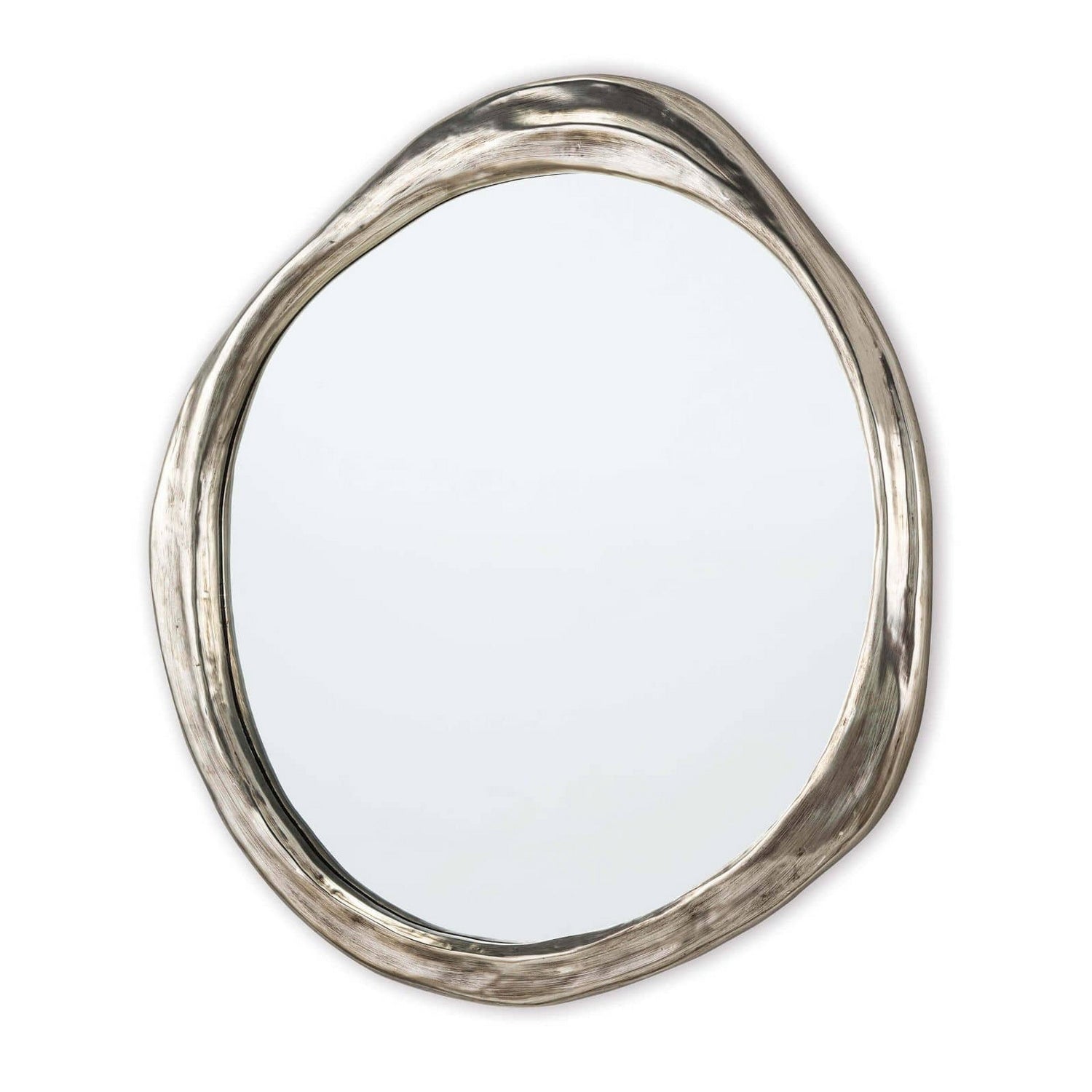 Regina Andrew Mirror from the Ibiza collection in Antique Silver finish