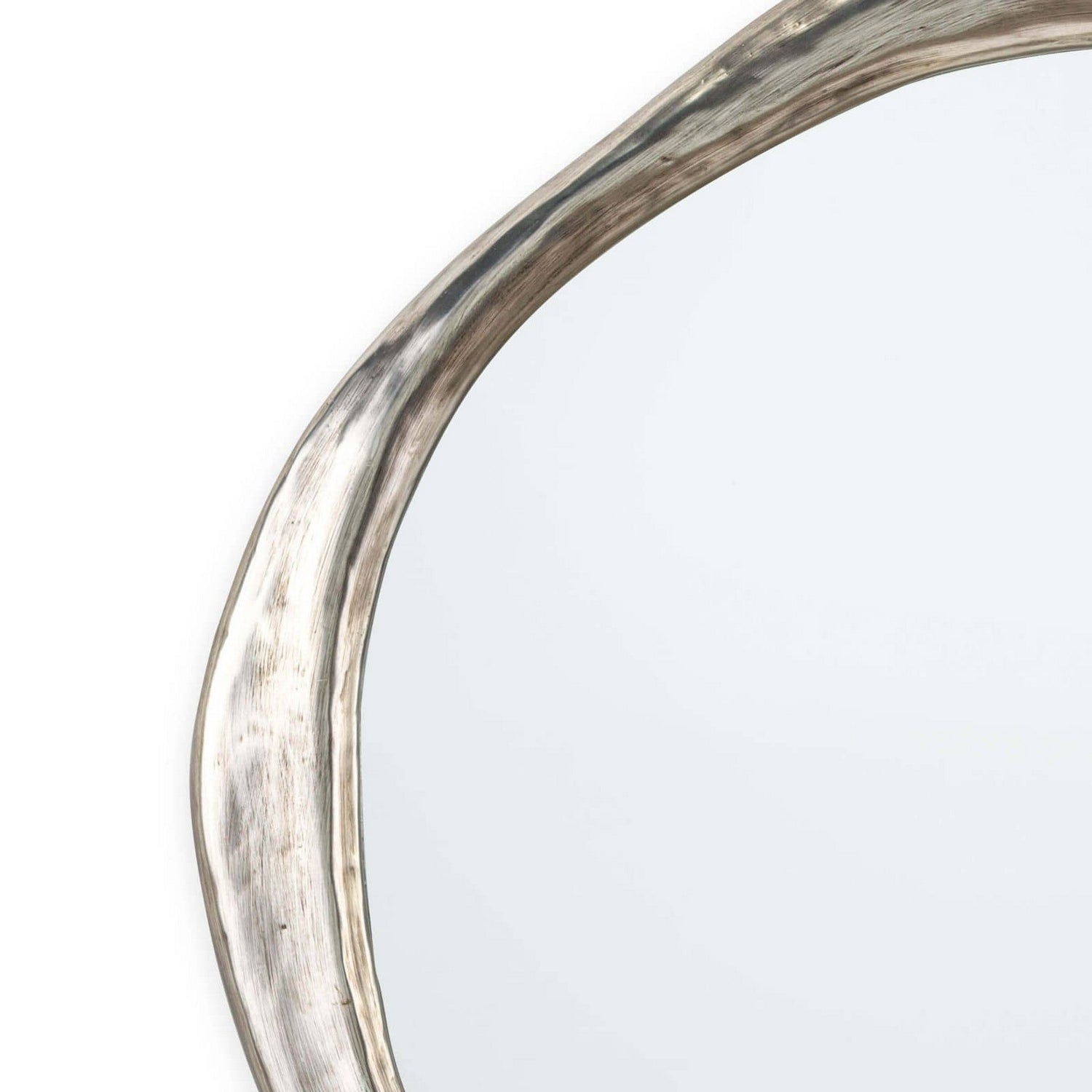 Regina Andrew Mirror from the Ibiza collection in Antique Silver finish