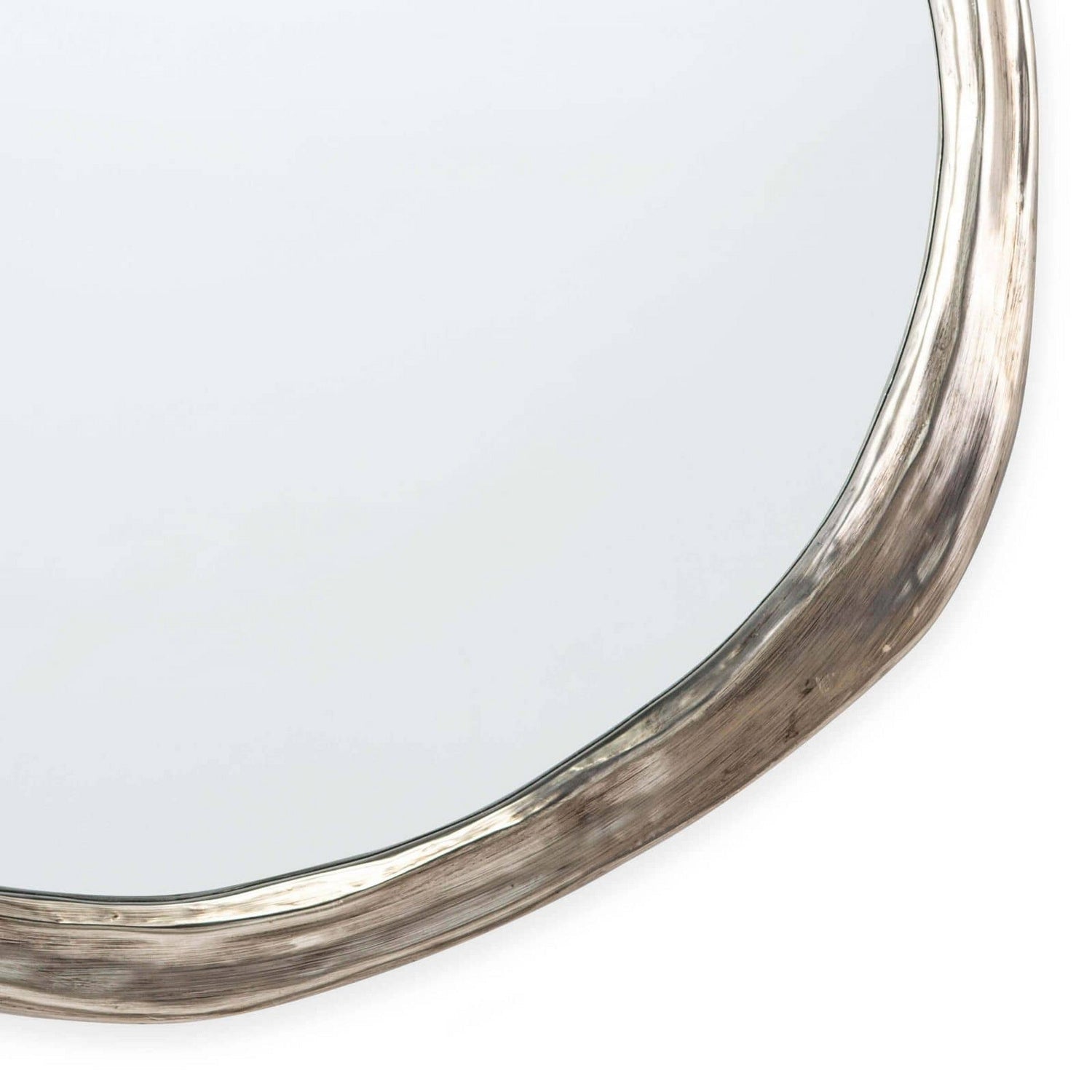 Regina Andrew Mirror from the Ibiza collection in Antique Silver finish