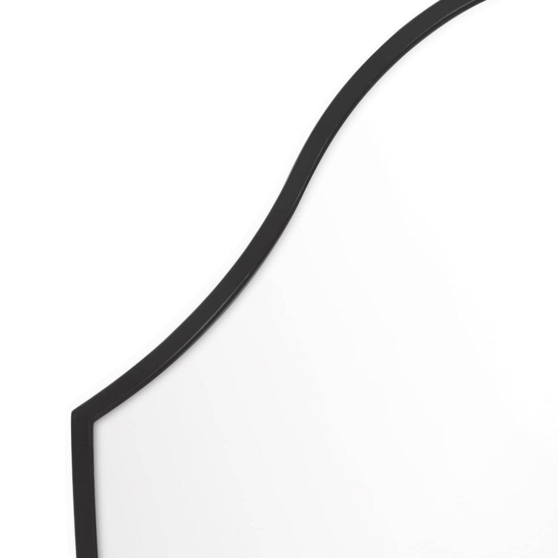 Regina Andrew Mirror from the Crest collection in Steel finish