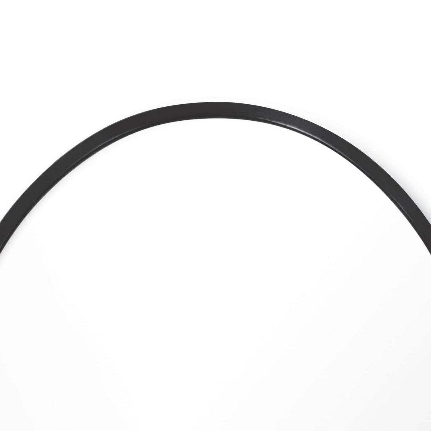 Regina Andrew Mirror from the Crest collection in Steel finish