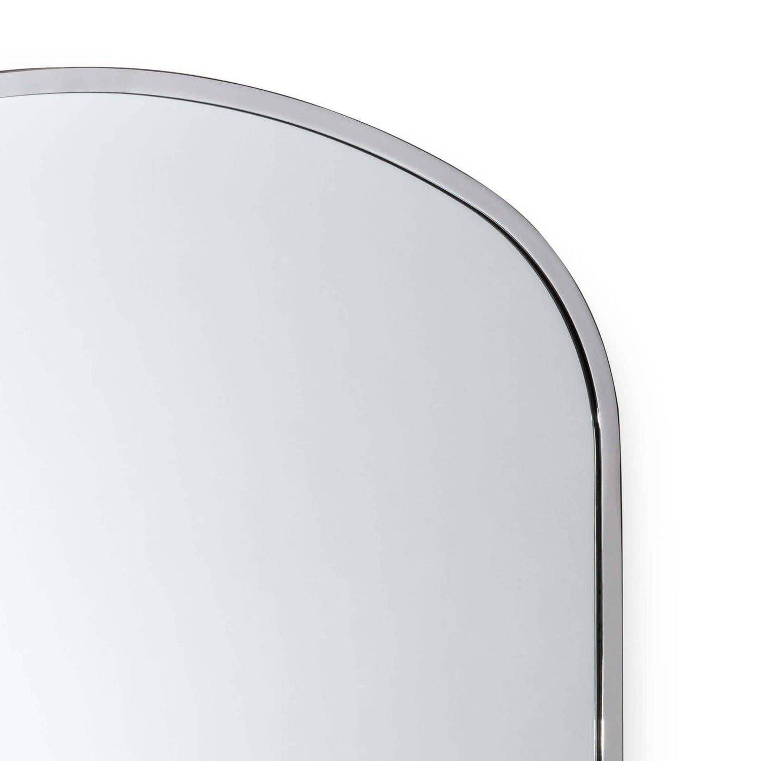 Regina Andrew Mirror from the Cloak collection in Polished Nickel finish