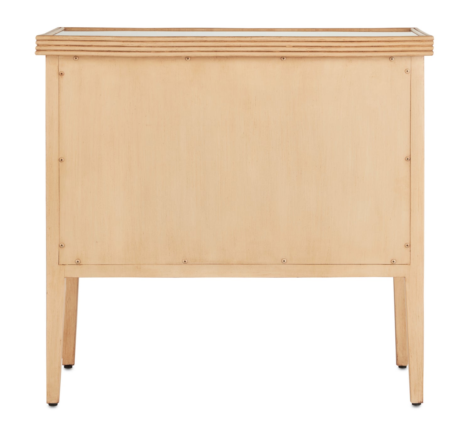 Currey and Company Chest from the Santos Collection collection in Sea Sand finish