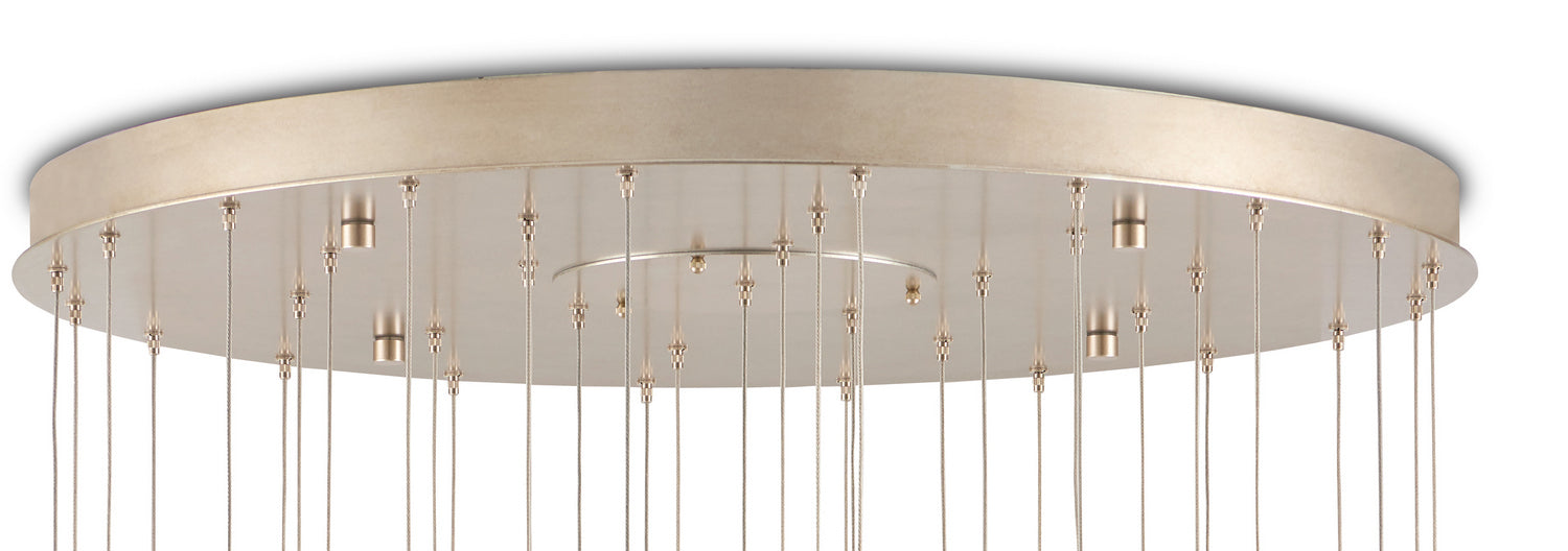 Currey and Company 36 Light Pendant from the Piero Collection collection in Sugar White finish